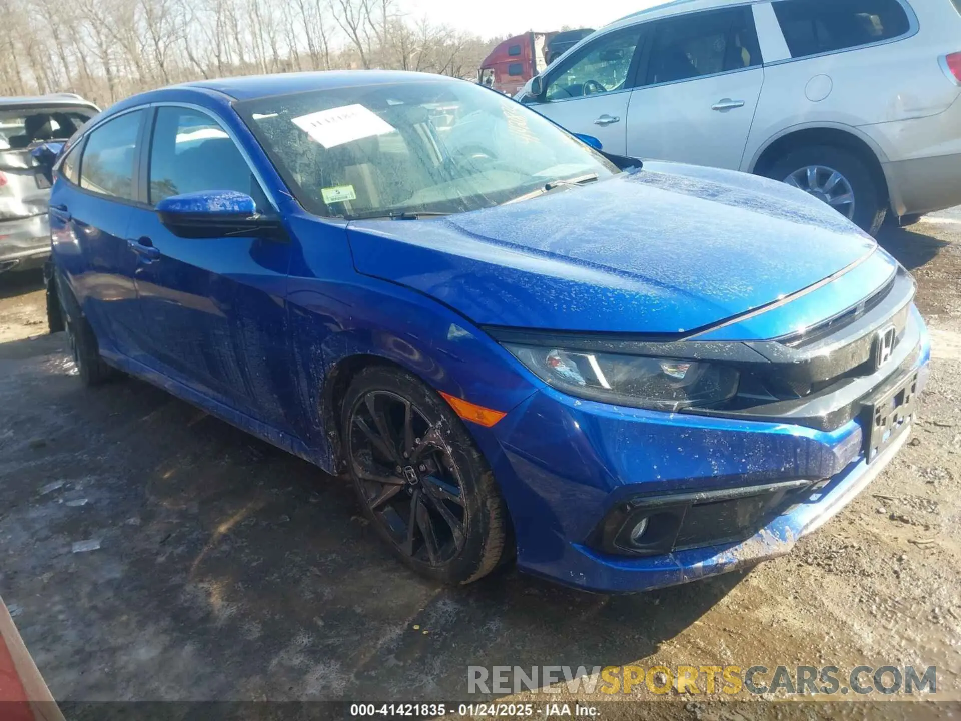 1 Photograph of a damaged car 2HGFC2F84MH517797 HONDA CIVIC 2021