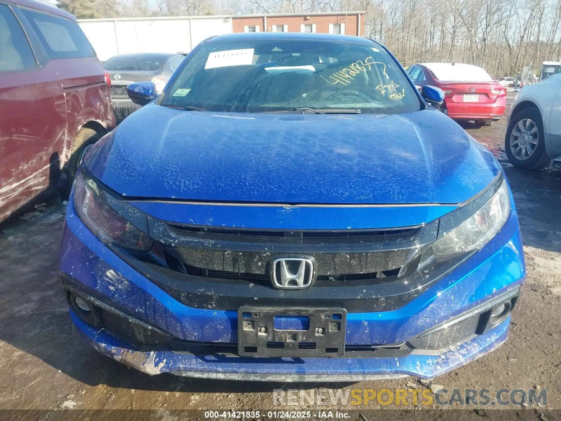 12 Photograph of a damaged car 2HGFC2F84MH517797 HONDA CIVIC 2021