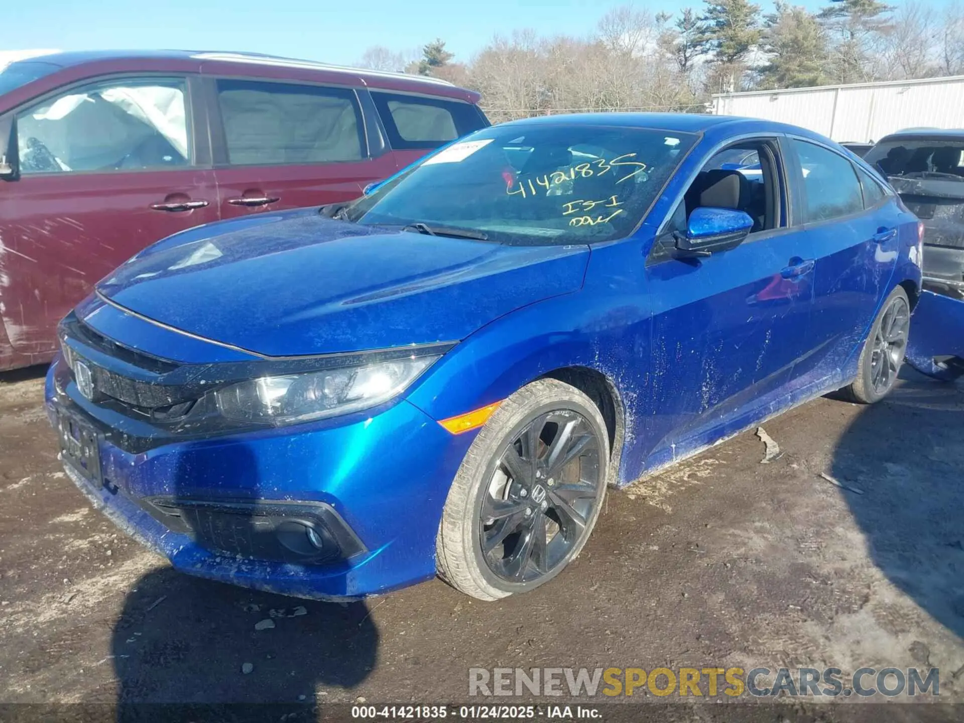 2 Photograph of a damaged car 2HGFC2F84MH517797 HONDA CIVIC 2021