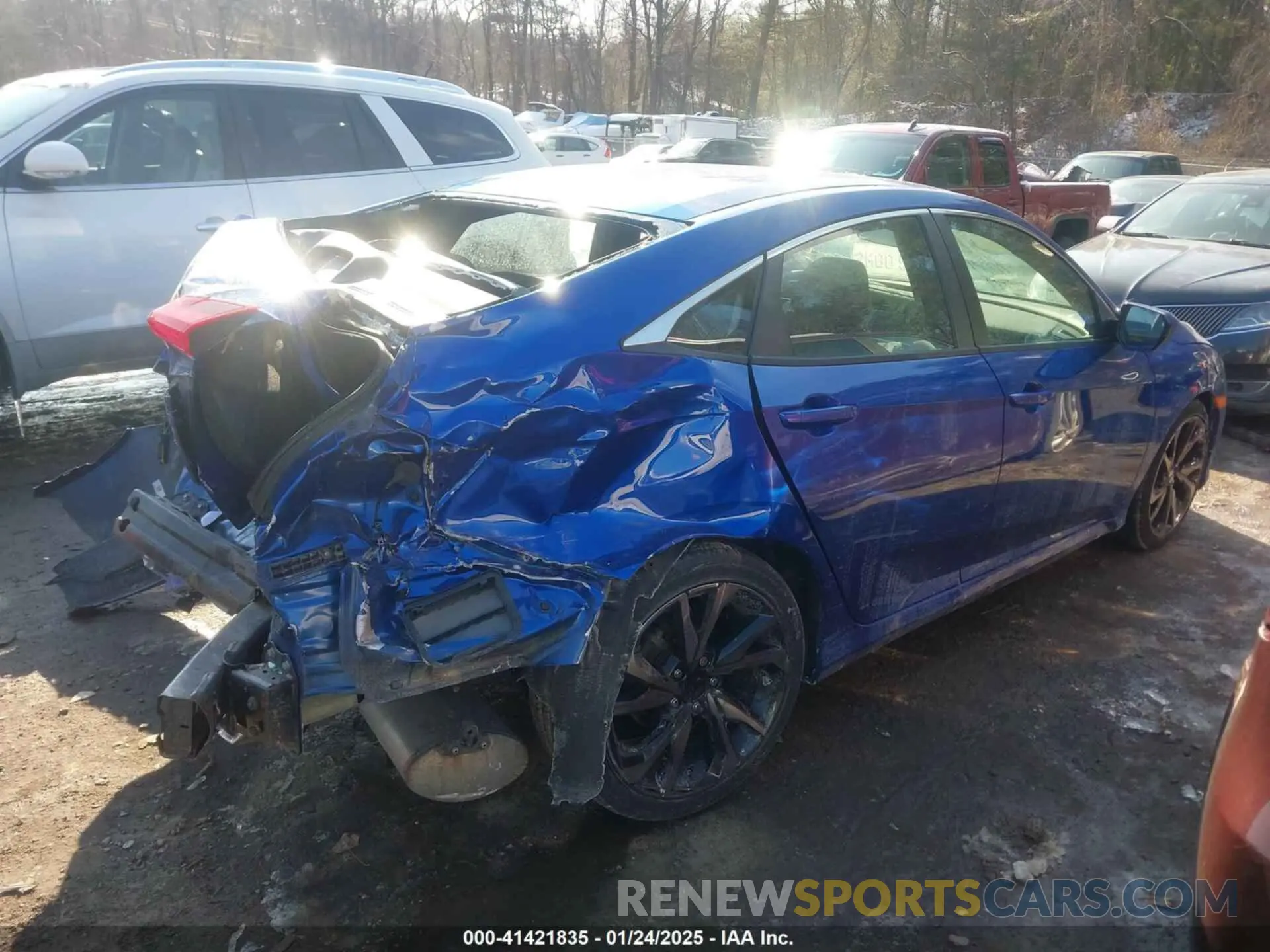 4 Photograph of a damaged car 2HGFC2F84MH517797 HONDA CIVIC 2021