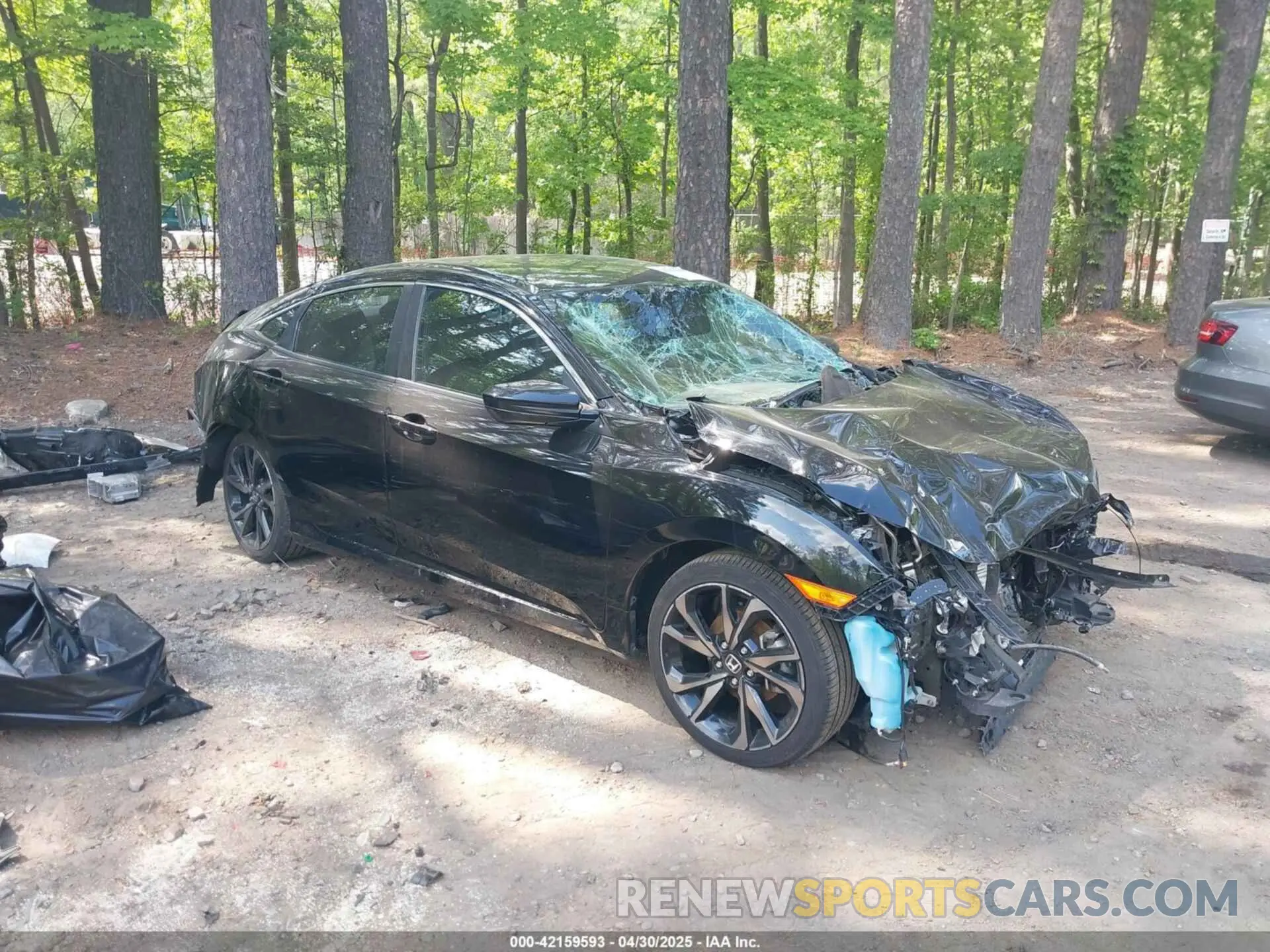 1 Photograph of a damaged car 2HGFC2F85MH509403 HONDA CIVIC 2021