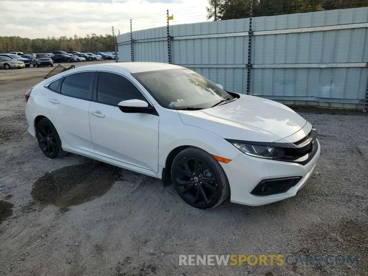 4 Фотография поврежденного автомобиля 2HGFC2F85MH531949 HONDA CIVIC 2021