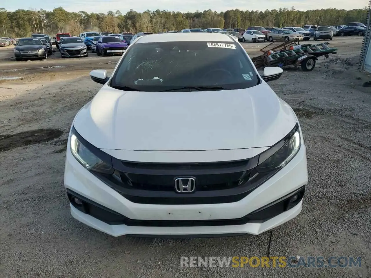5 Фотография поврежденного автомобиля 2HGFC2F85MH531949 HONDA CIVIC 2021