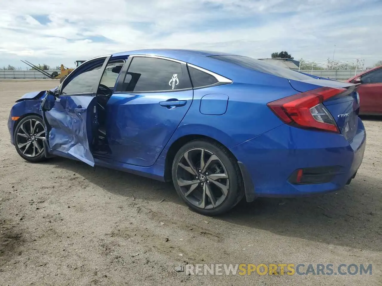 2 Photograph of a damaged car 2HGFC2F85MH533815 HONDA CIVIC 2021