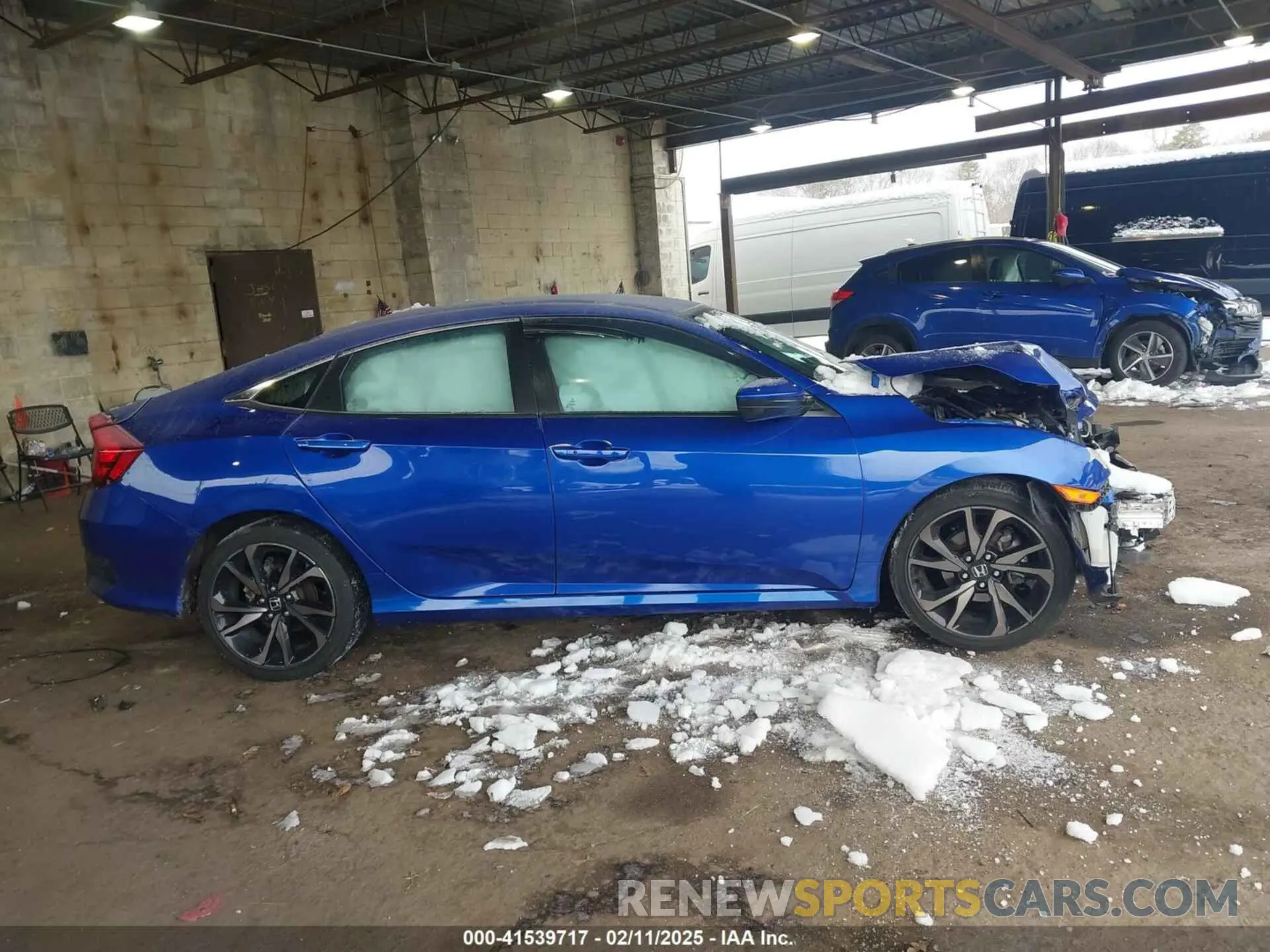 13 Photograph of a damaged car 2HGFC2F85MH537881 HONDA CIVIC 2021