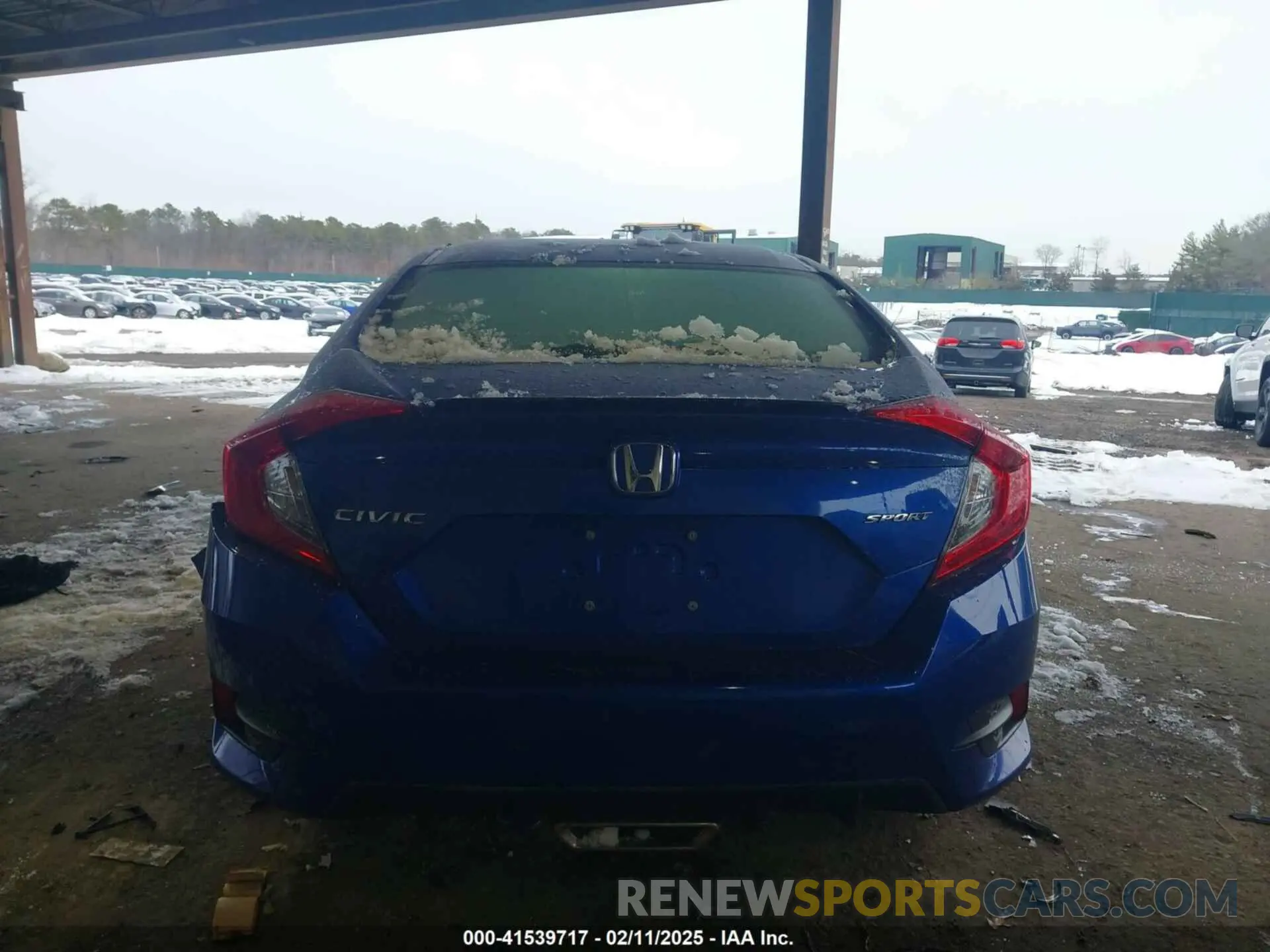 16 Photograph of a damaged car 2HGFC2F85MH537881 HONDA CIVIC 2021