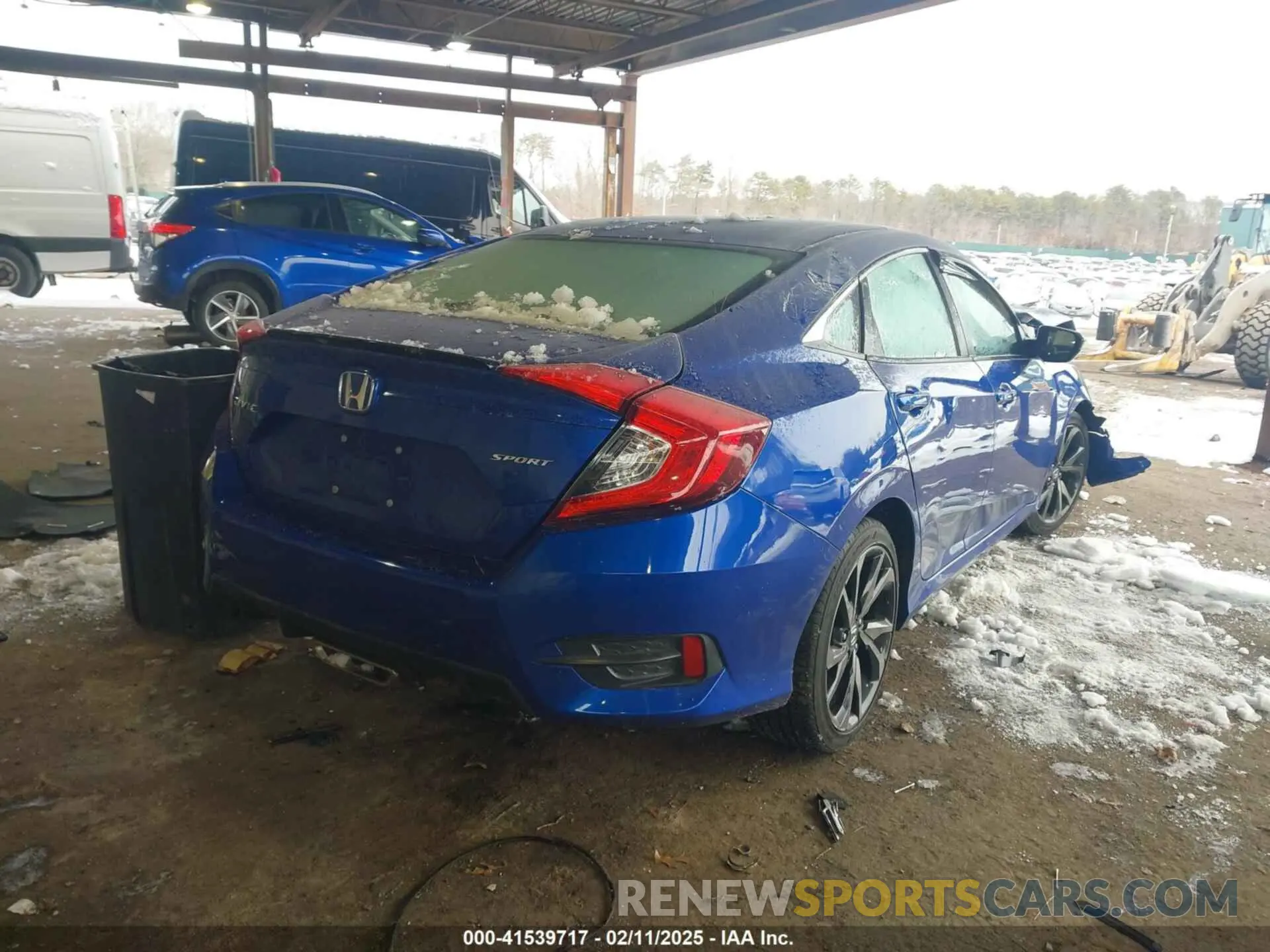 4 Photograph of a damaged car 2HGFC2F85MH537881 HONDA CIVIC 2021
