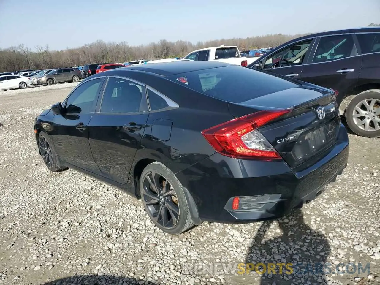 2 Фотография поврежденного автомобиля 2HGFC2F86MH527313 HONDA CIVIC 2021