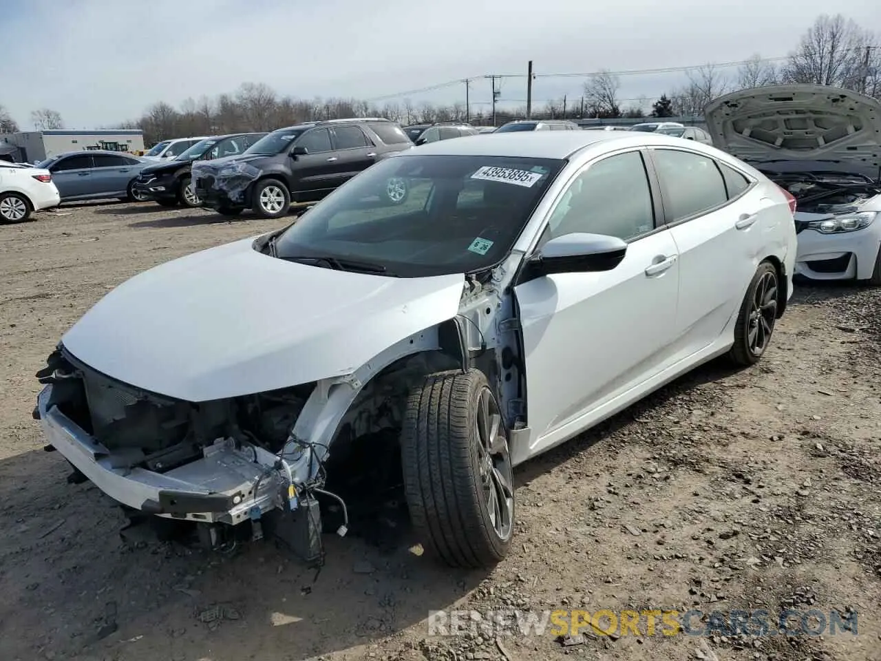 1 Фотография поврежденного автомобиля 2HGFC2F86MH541034 HONDA CIVIC 2021