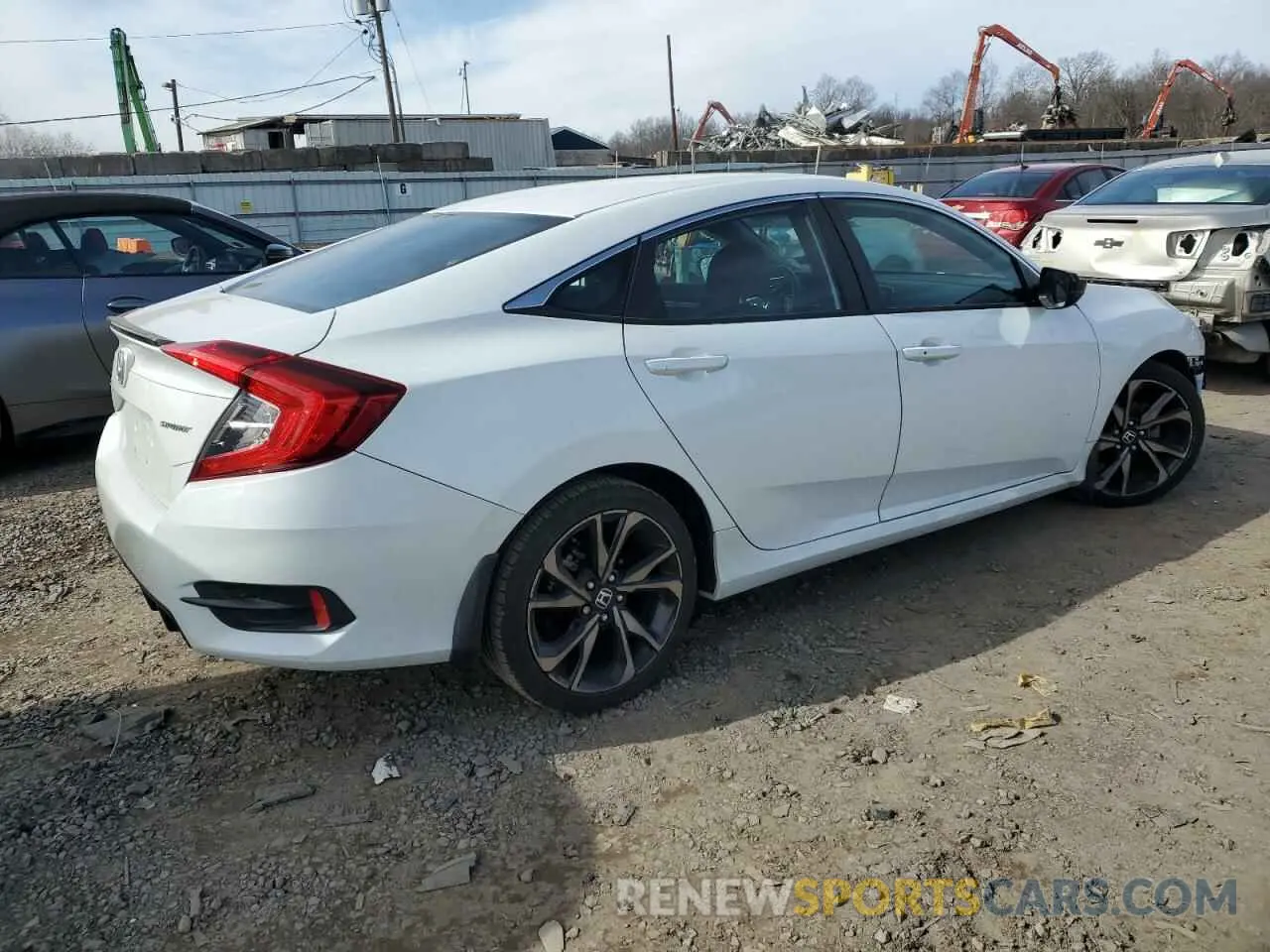 3 Фотография поврежденного автомобиля 2HGFC2F86MH541034 HONDA CIVIC 2021