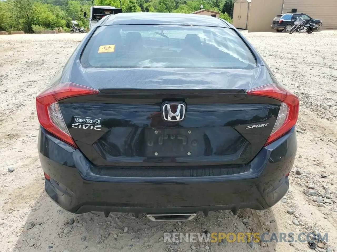 6 Photograph of a damaged car 2HGFC2F86MH557251 HONDA CIVIC 2021