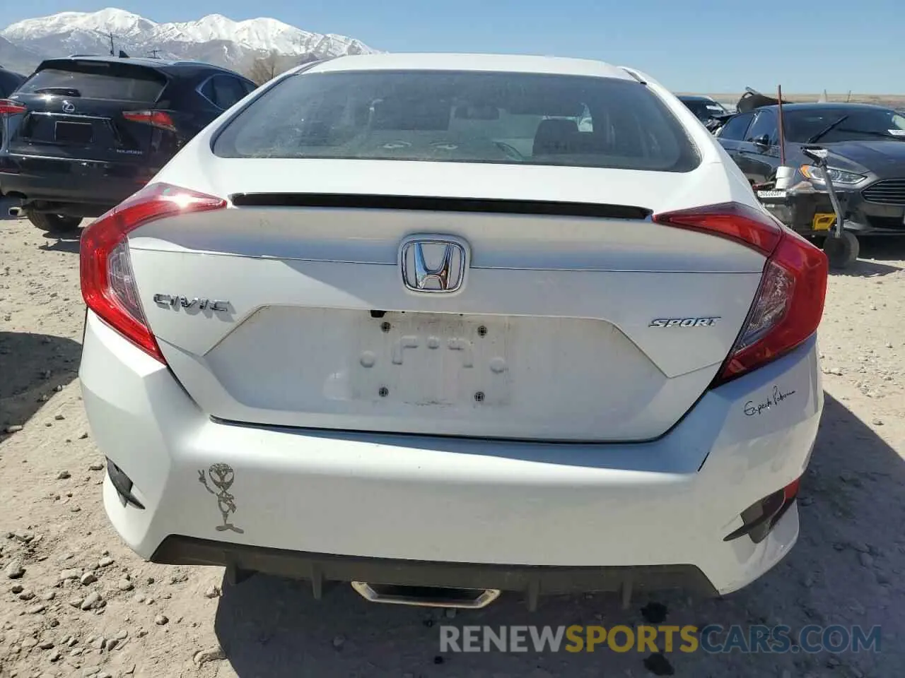 6 Photograph of a damaged car 2HGFC2F86MH559324 HONDA CIVIC 2021