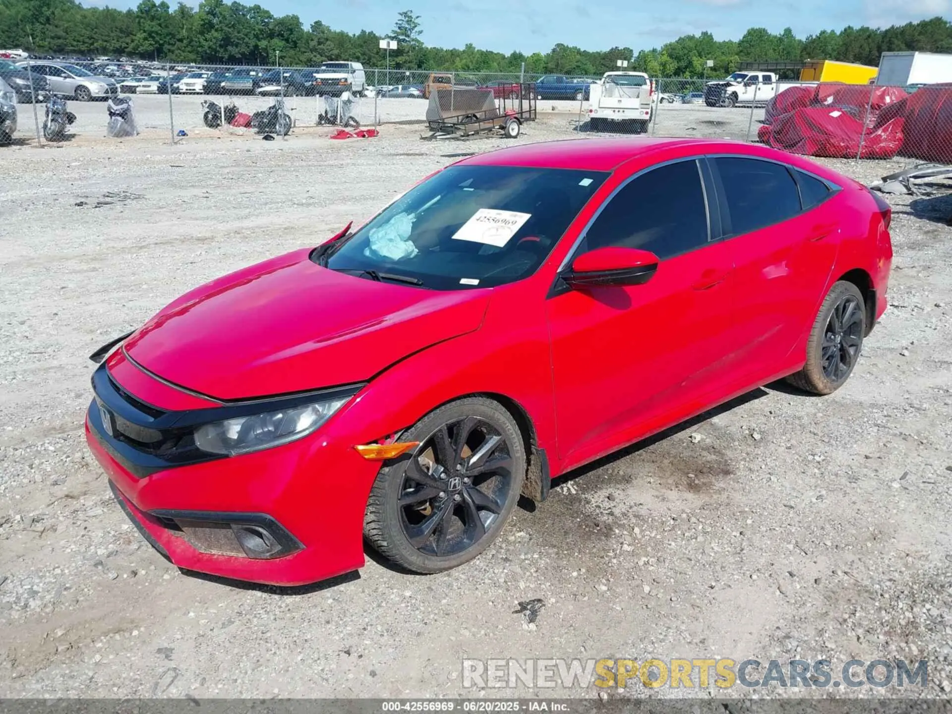2 Фотография поврежденного автомобиля 2HGFC2F87MH500220 HONDA CIVIC 2021