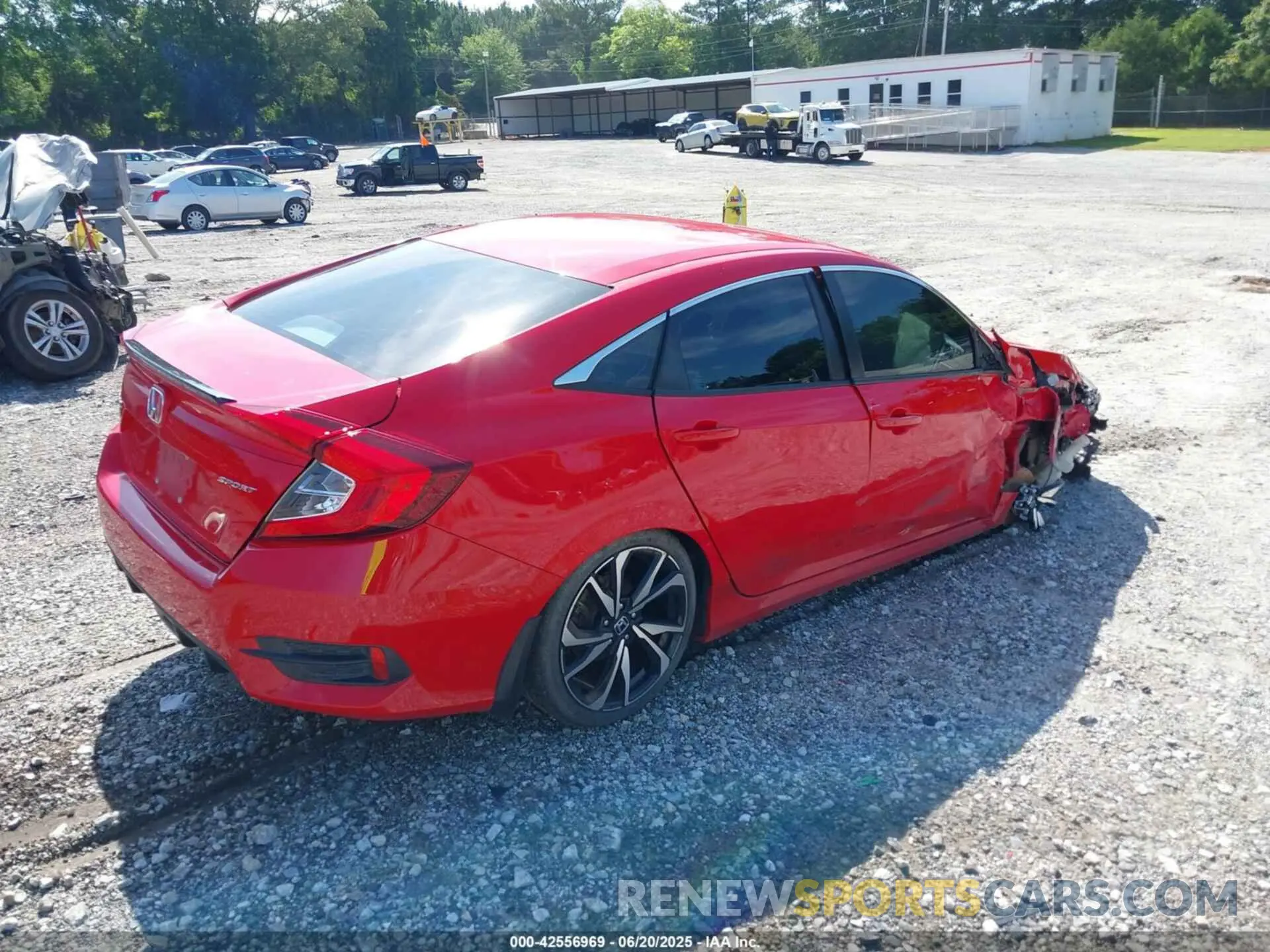 4 Фотография поврежденного автомобиля 2HGFC2F87MH500220 HONDA CIVIC 2021