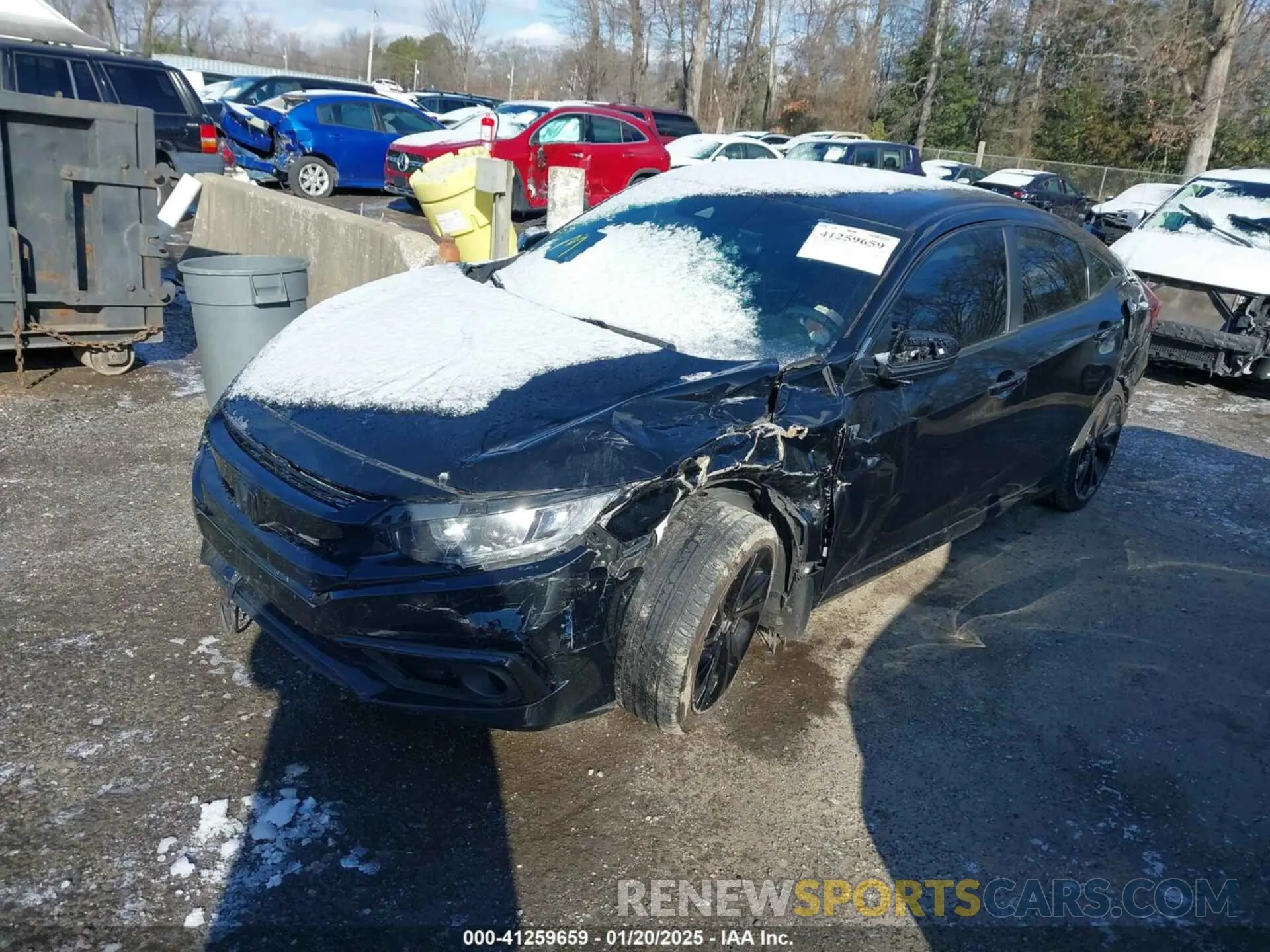 2 Фотография поврежденного автомобиля 2HGFC2F87MH506728 HONDA CIVIC 2021