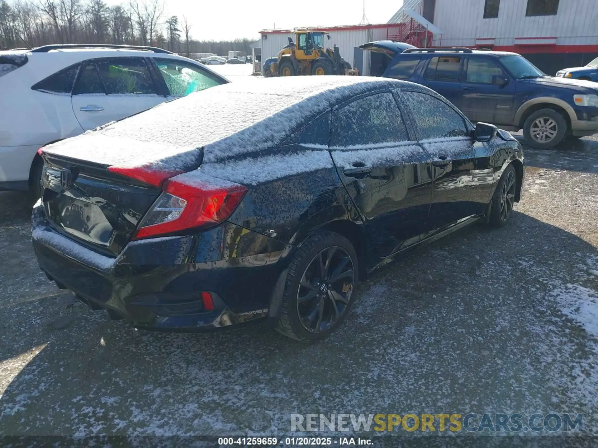 4 Фотография поврежденного автомобиля 2HGFC2F87MH506728 HONDA CIVIC 2021