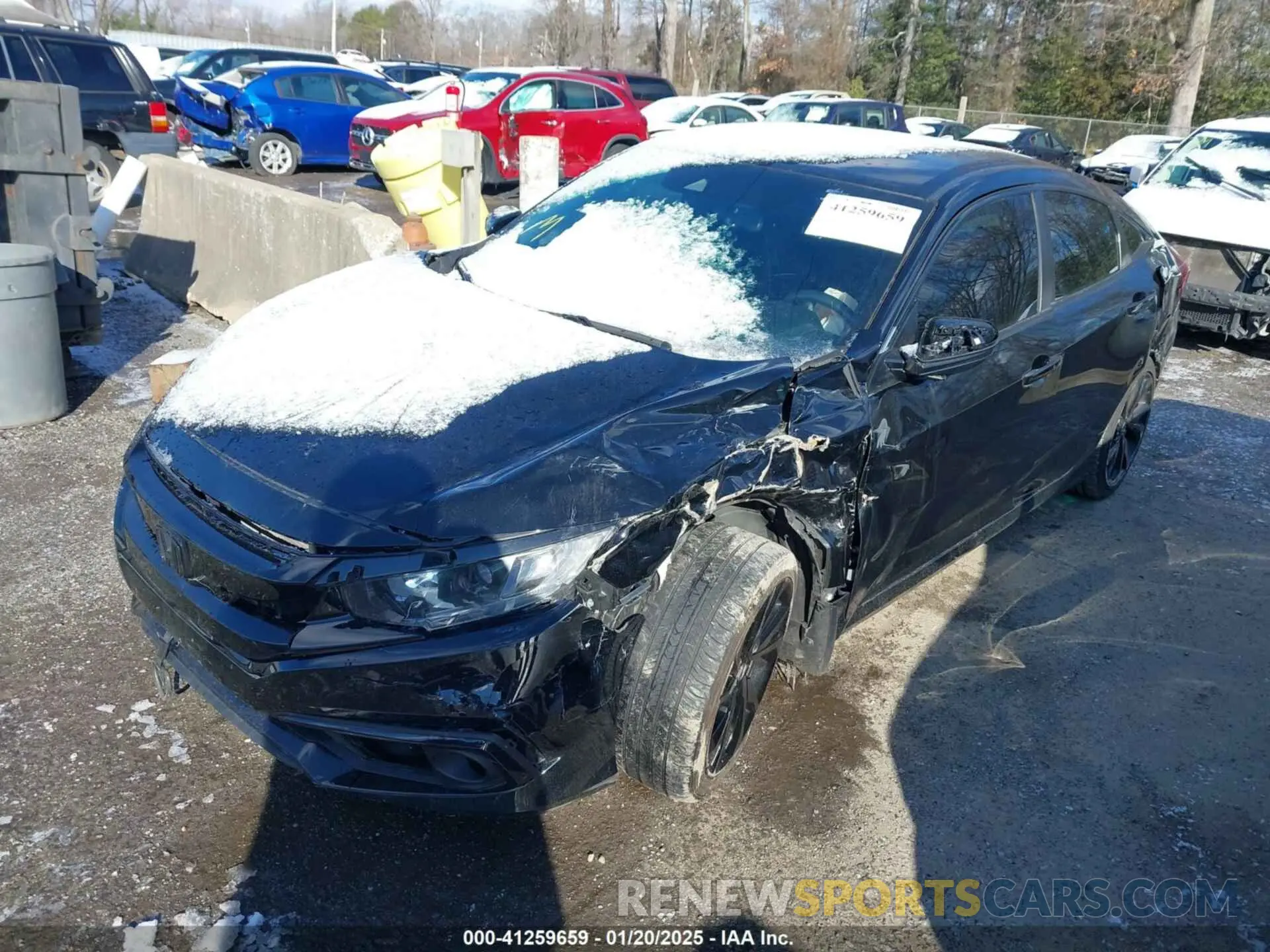 6 Фотография поврежденного автомобиля 2HGFC2F87MH506728 HONDA CIVIC 2021