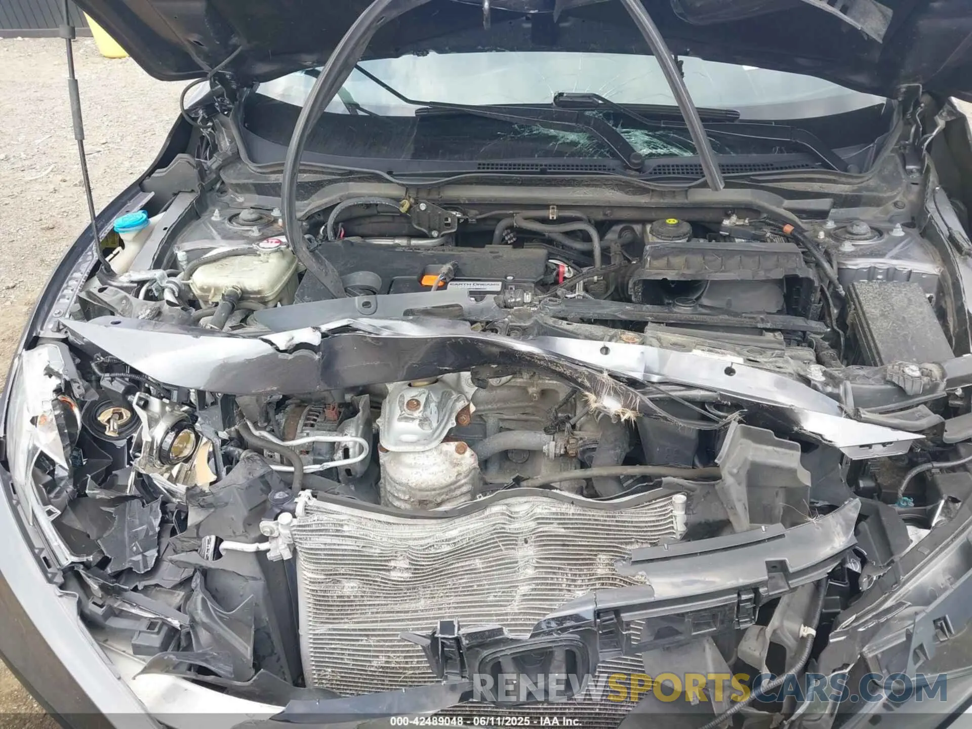 10 Photograph of a damaged car 2HGFC2F87MH518295 HONDA CIVIC 2021
