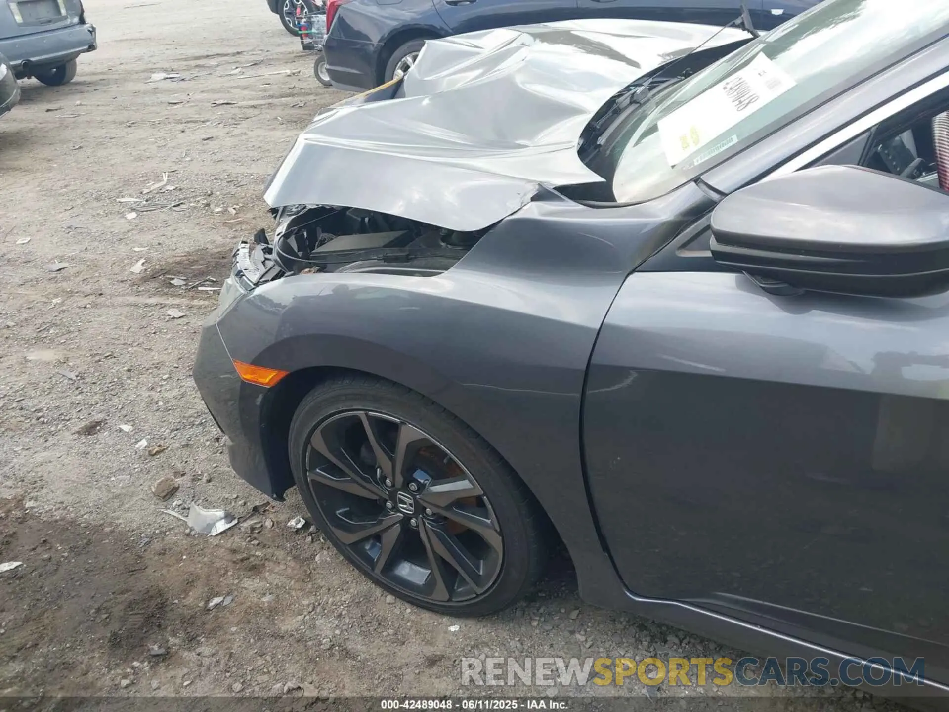 6 Photograph of a damaged car 2HGFC2F87MH518295 HONDA CIVIC 2021