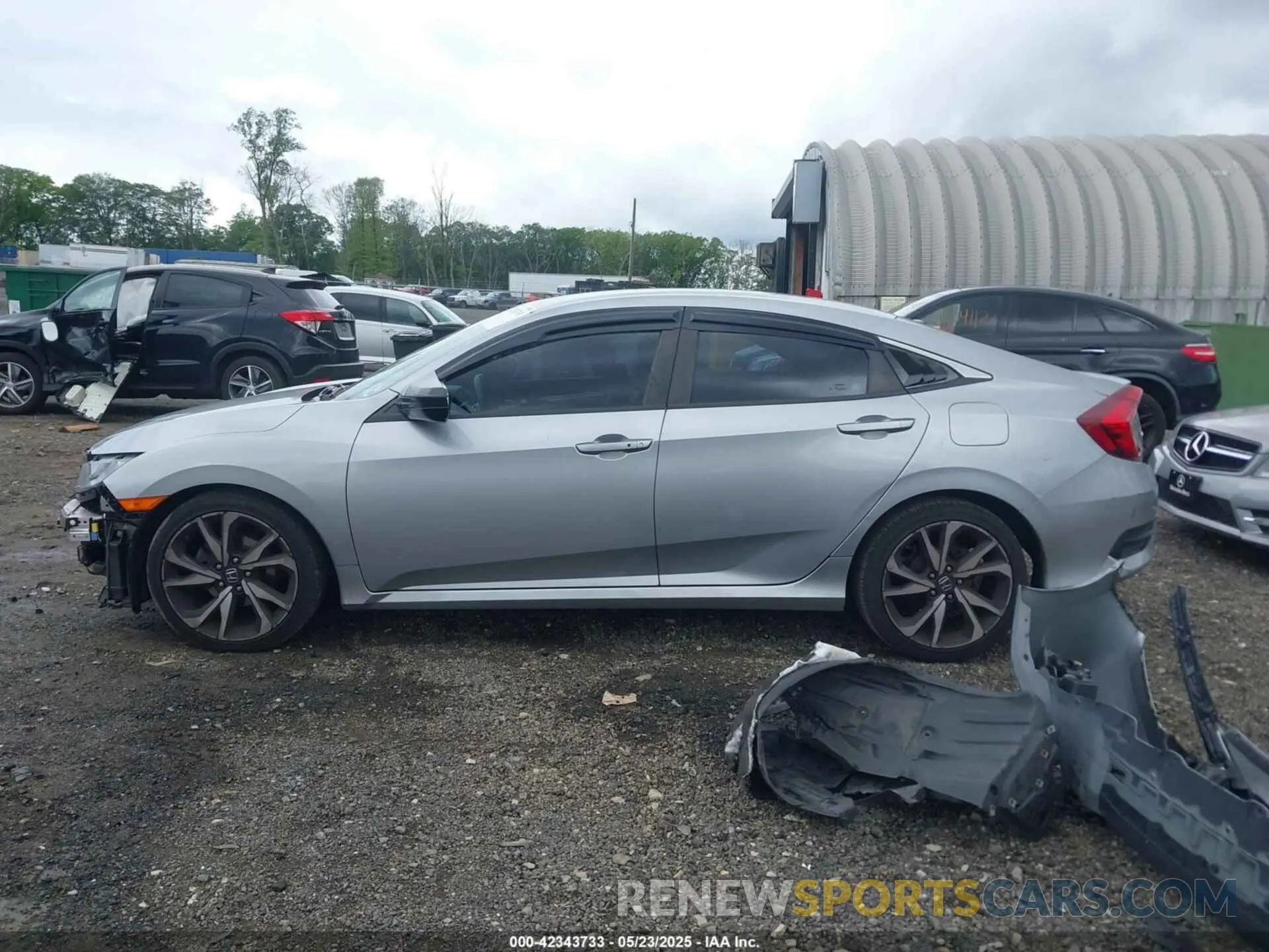 15 Photograph of a damaged car 2HGFC2F87MH521102 HONDA CIVIC 2021
