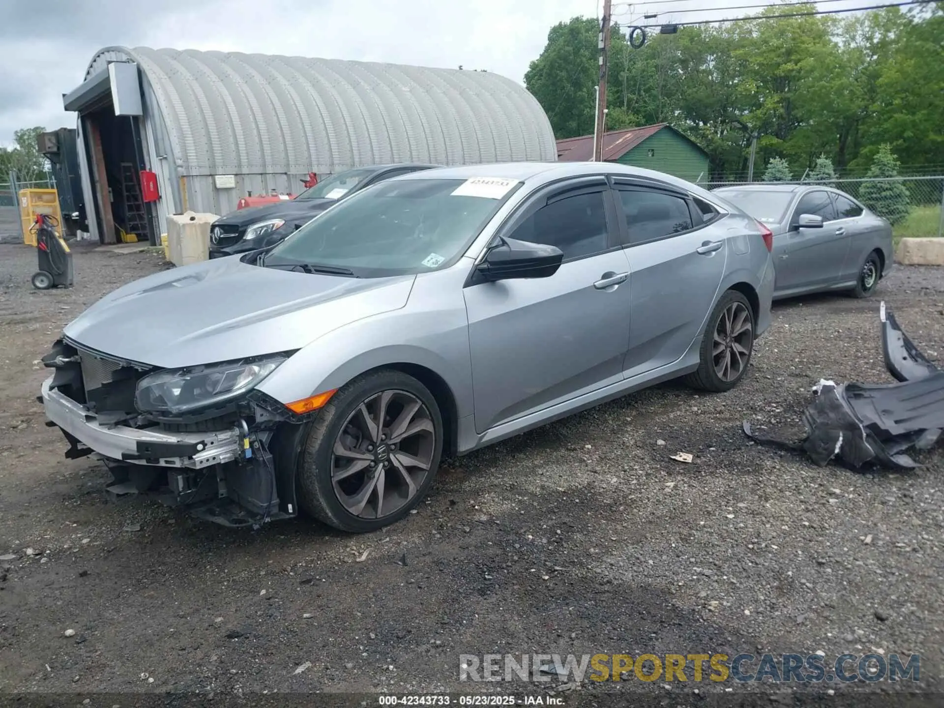 2 Photograph of a damaged car 2HGFC2F87MH521102 HONDA CIVIC 2021
