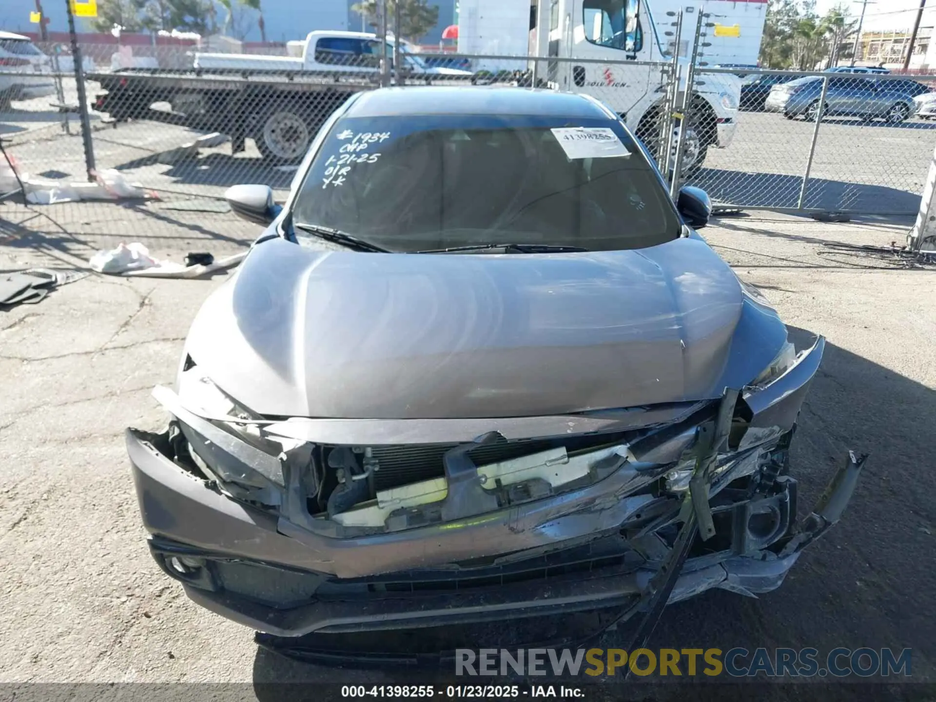 11 Photograph of a damaged car 2HGFC2F87MH535825 HONDA CIVIC 2021