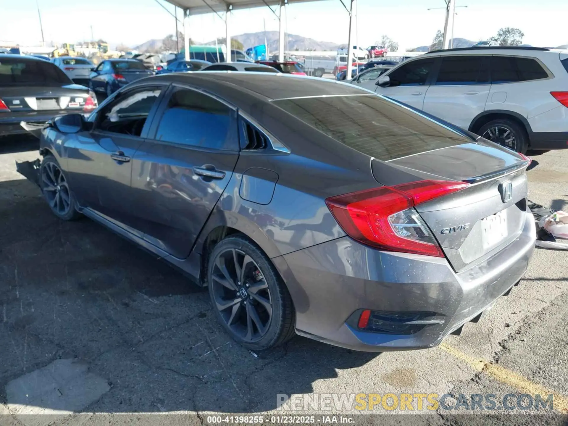 3 Photograph of a damaged car 2HGFC2F87MH535825 HONDA CIVIC 2021