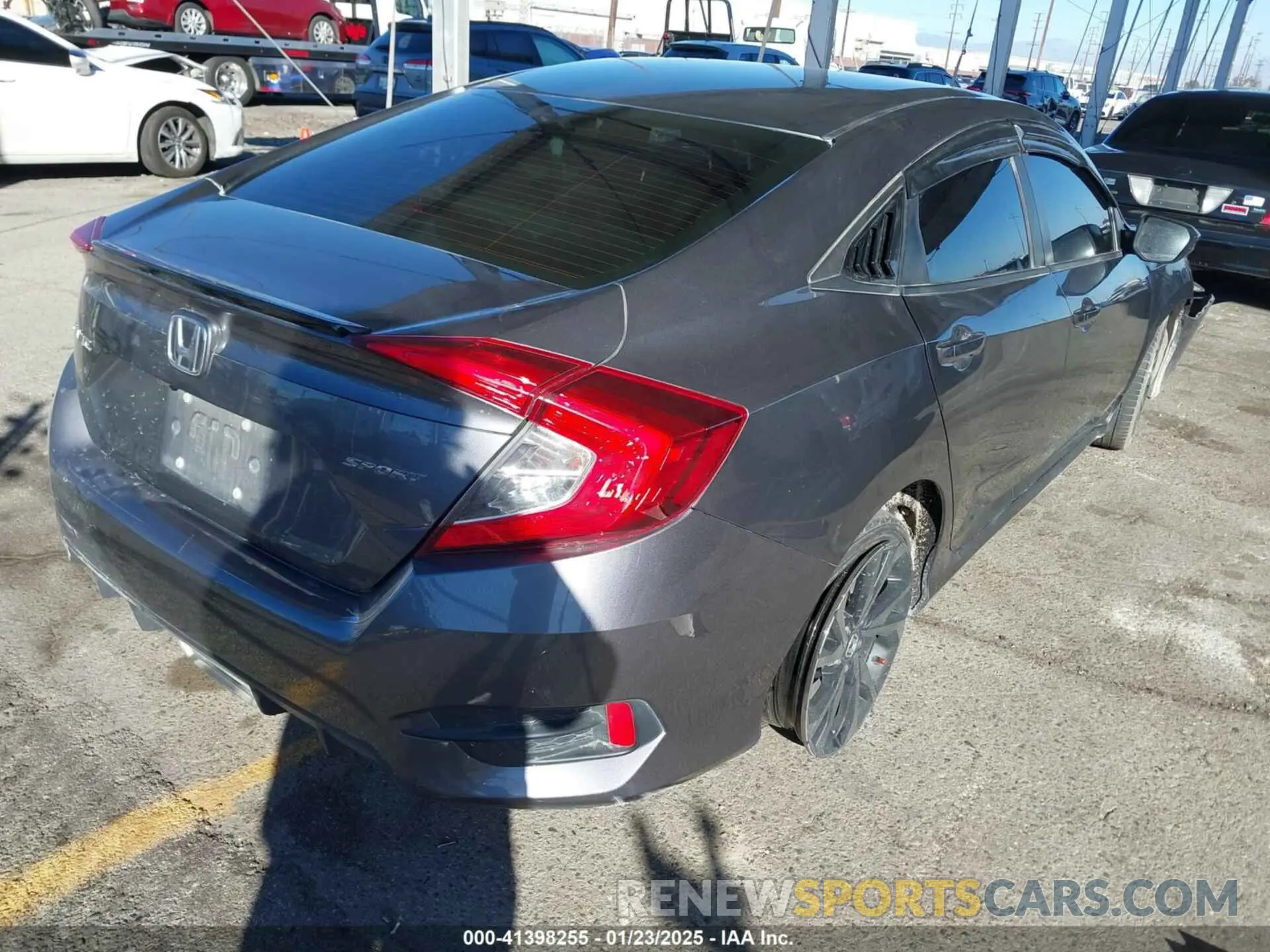 4 Photograph of a damaged car 2HGFC2F87MH535825 HONDA CIVIC 2021