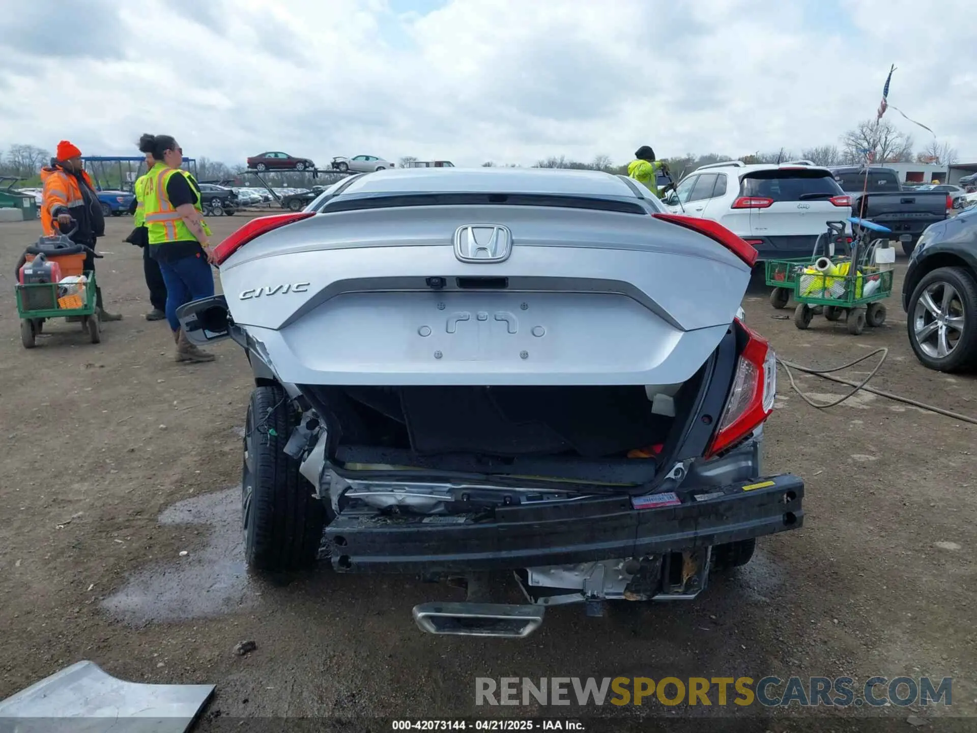 17 Фотография поврежденного автомобиля 2HGFC2F87MH541060 HONDA CIVIC 2021