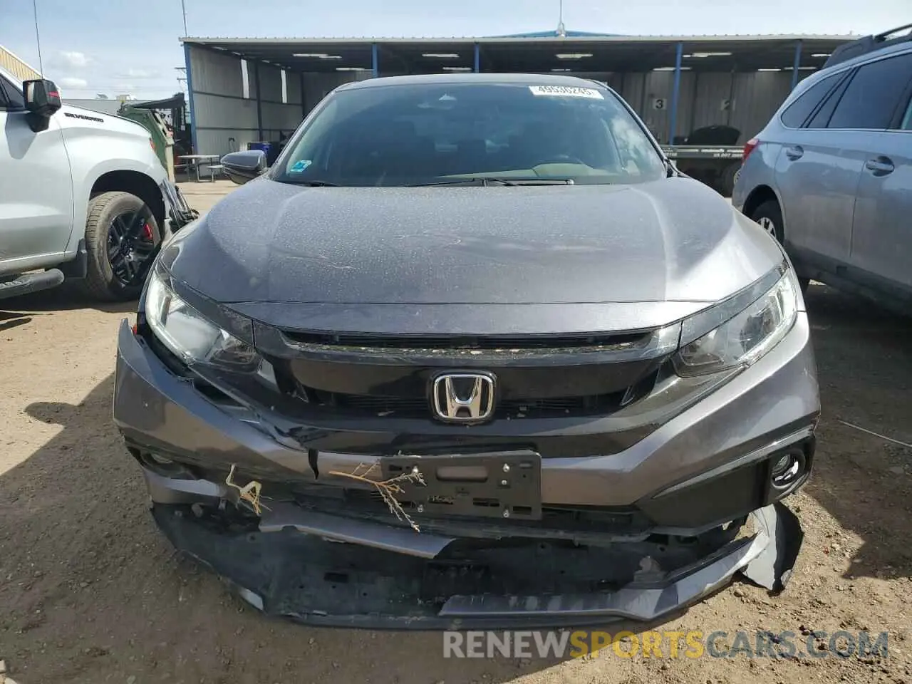 5 Фотография поврежденного автомобиля 2HGFC2F87MH555475 HONDA CIVIC 2021