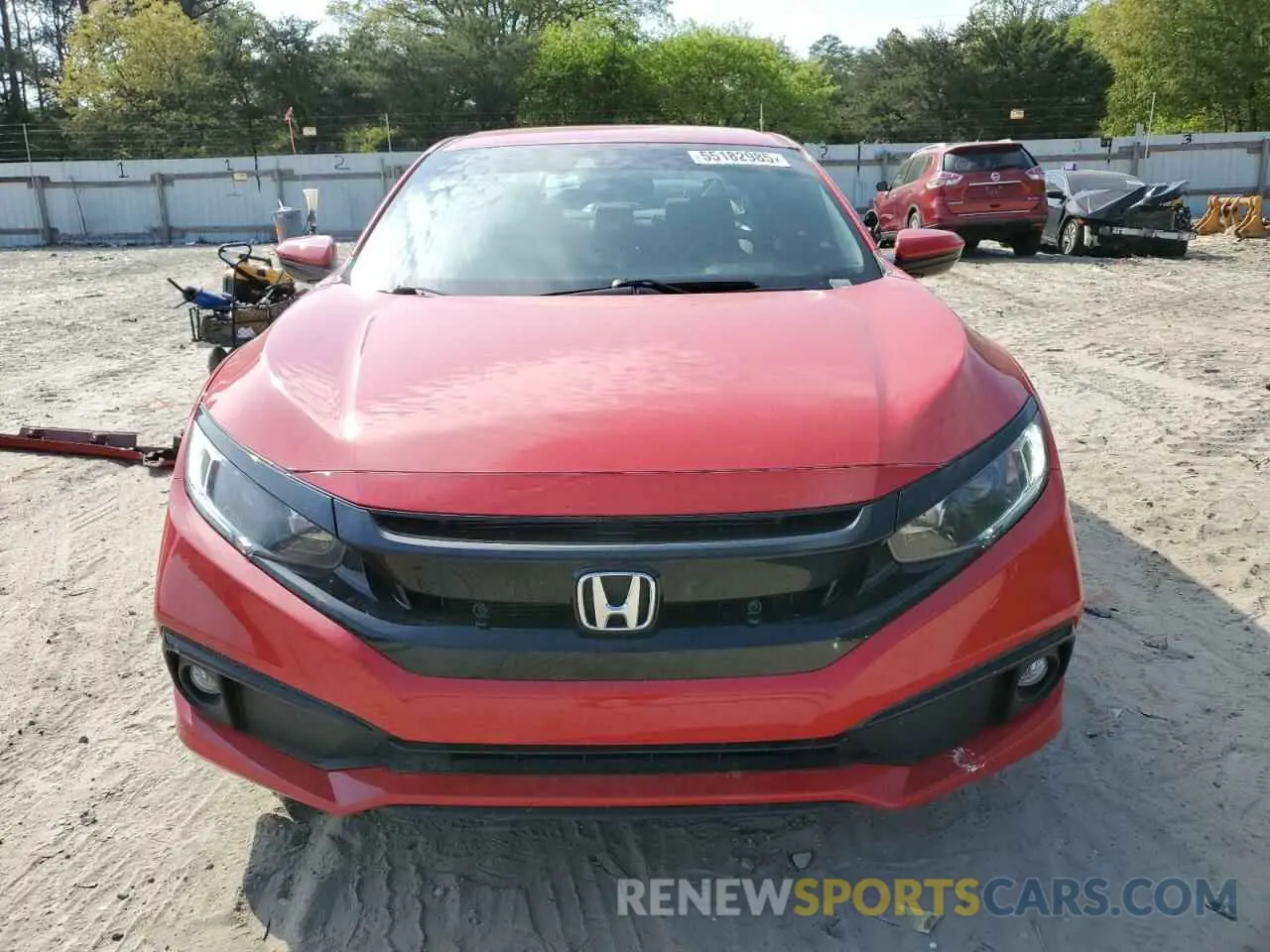 5 Photograph of a damaged car 2HGFC2F88MH501926 HONDA CIVIC 2021