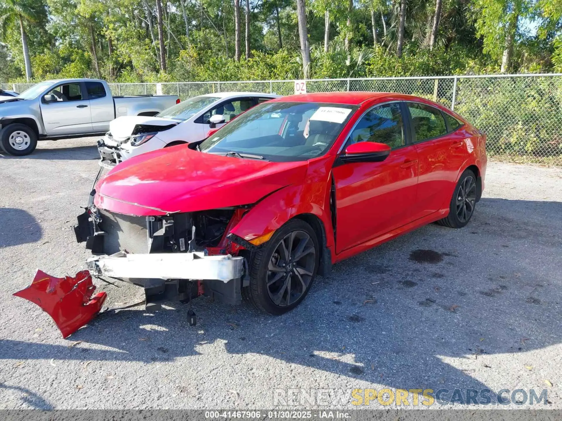 2 Фотография поврежденного автомобиля 2HGFC2F88MH513302 HONDA CIVIC 2021