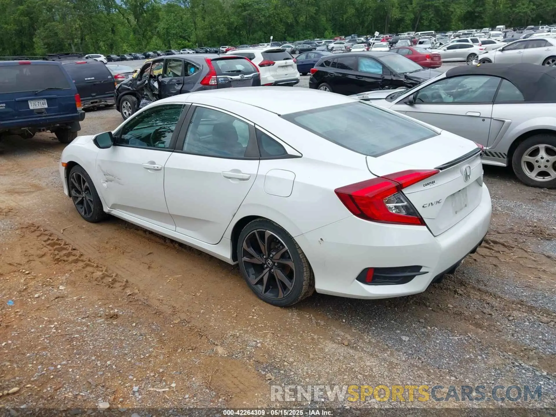 3 Photograph of a damaged car 2HGFC2F88MH522551 HONDA CIVIC 2021