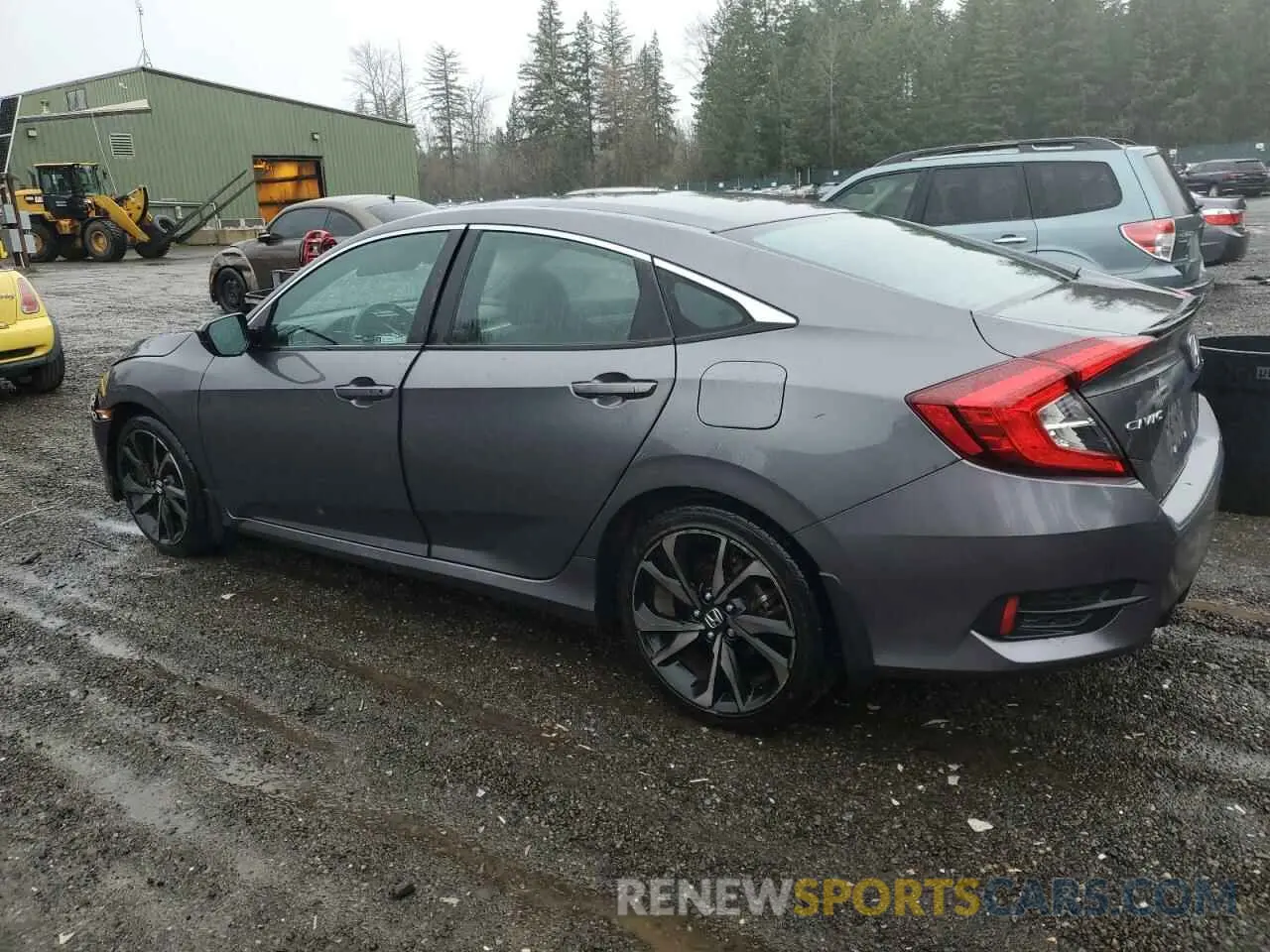 2 Photograph of a damaged car 2HGFC2F88MH535848 HONDA CIVIC 2021