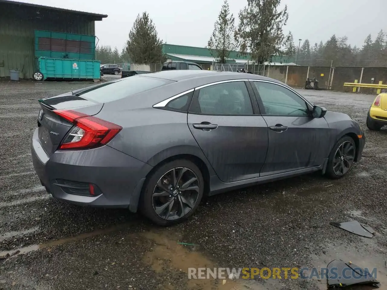 3 Photograph of a damaged car 2HGFC2F88MH535848 HONDA CIVIC 2021