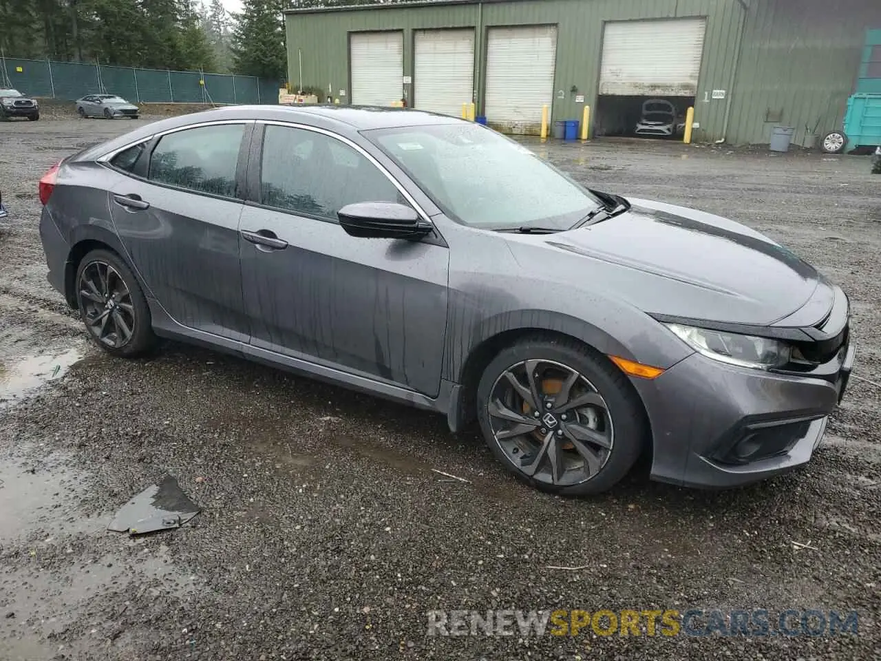 4 Photograph of a damaged car 2HGFC2F88MH535848 HONDA CIVIC 2021