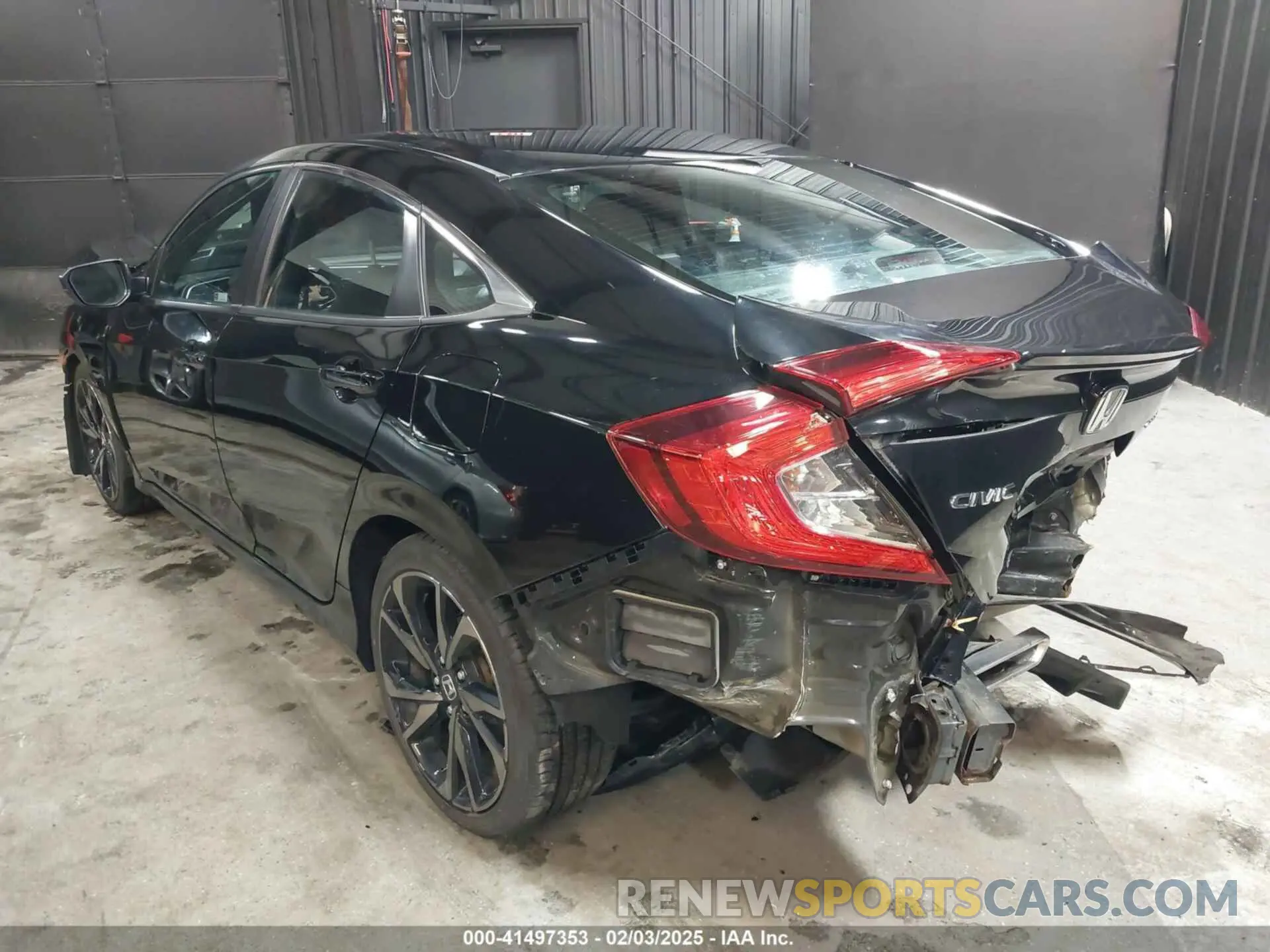 3 Photograph of a damaged car 2HGFC2F88MH544520 HONDA CIVIC 2021