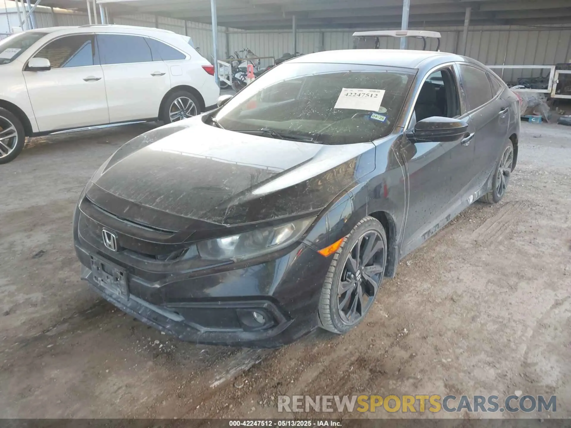 2 Photograph of a damaged car 2HGFC2F88MH546283 HONDA CIVIC 2021