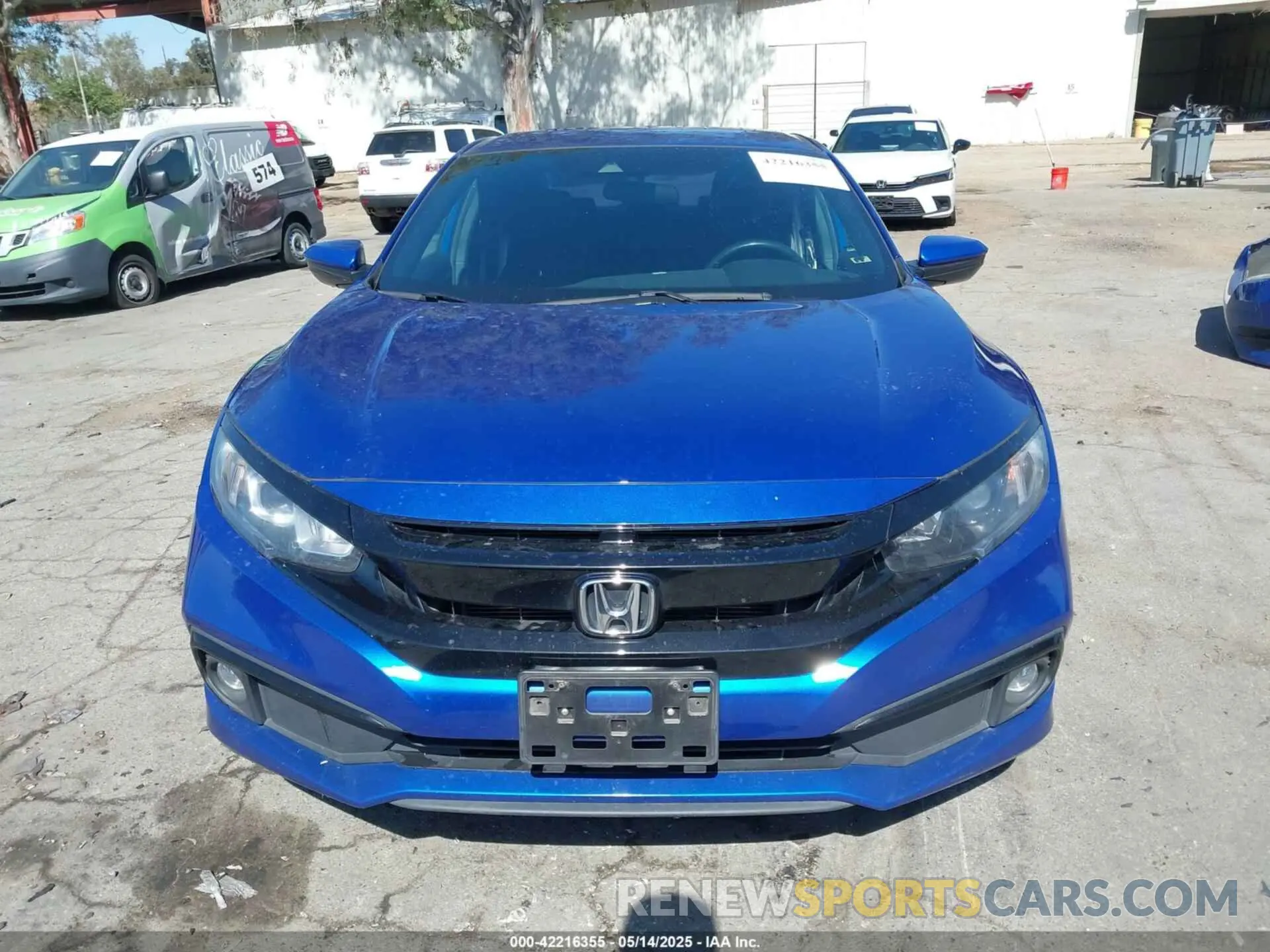 13 Photograph of a damaged car 2HGFC2F88MH547546 HONDA CIVIC 2021