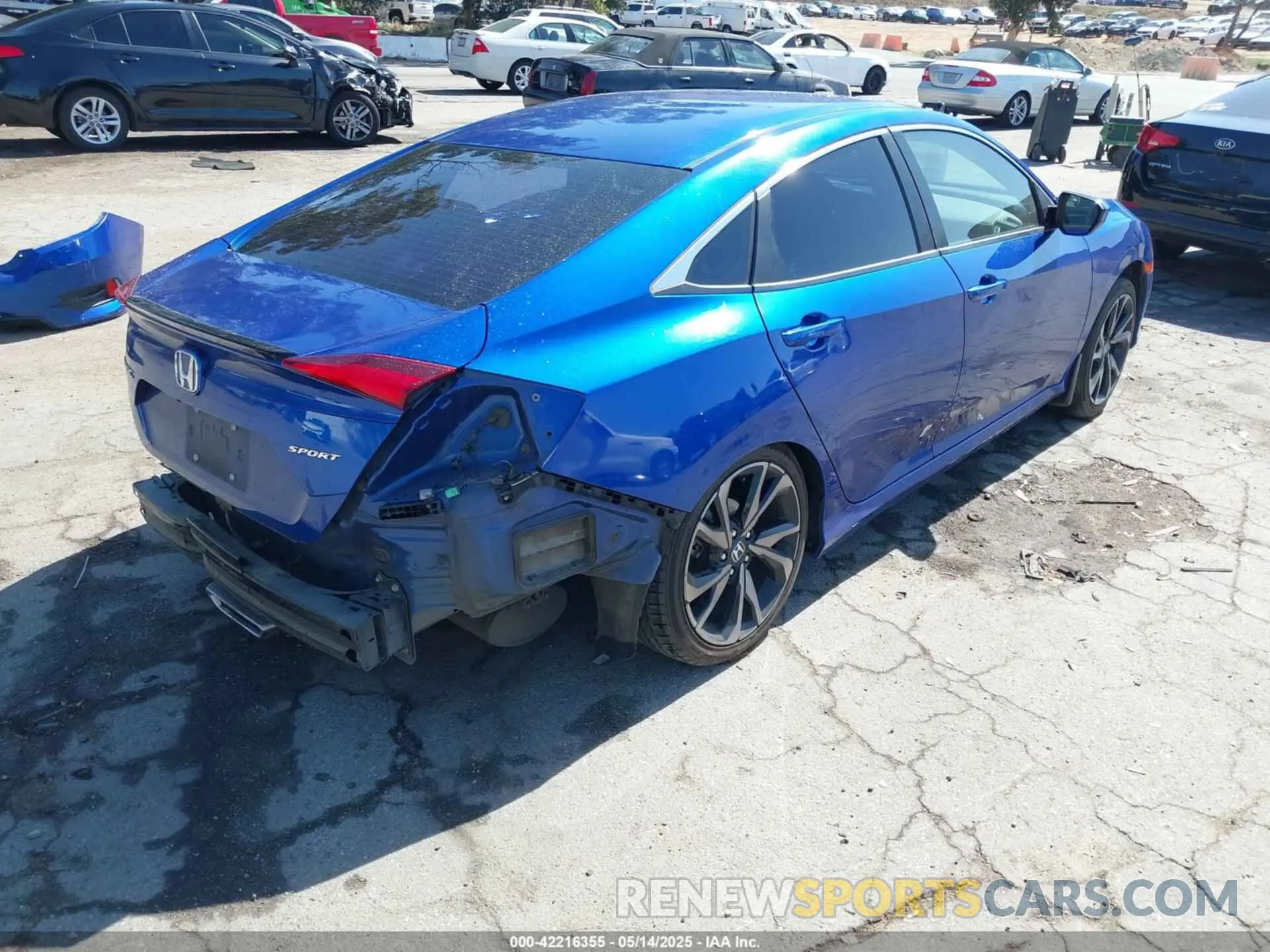 4 Photograph of a damaged car 2HGFC2F88MH547546 HONDA CIVIC 2021