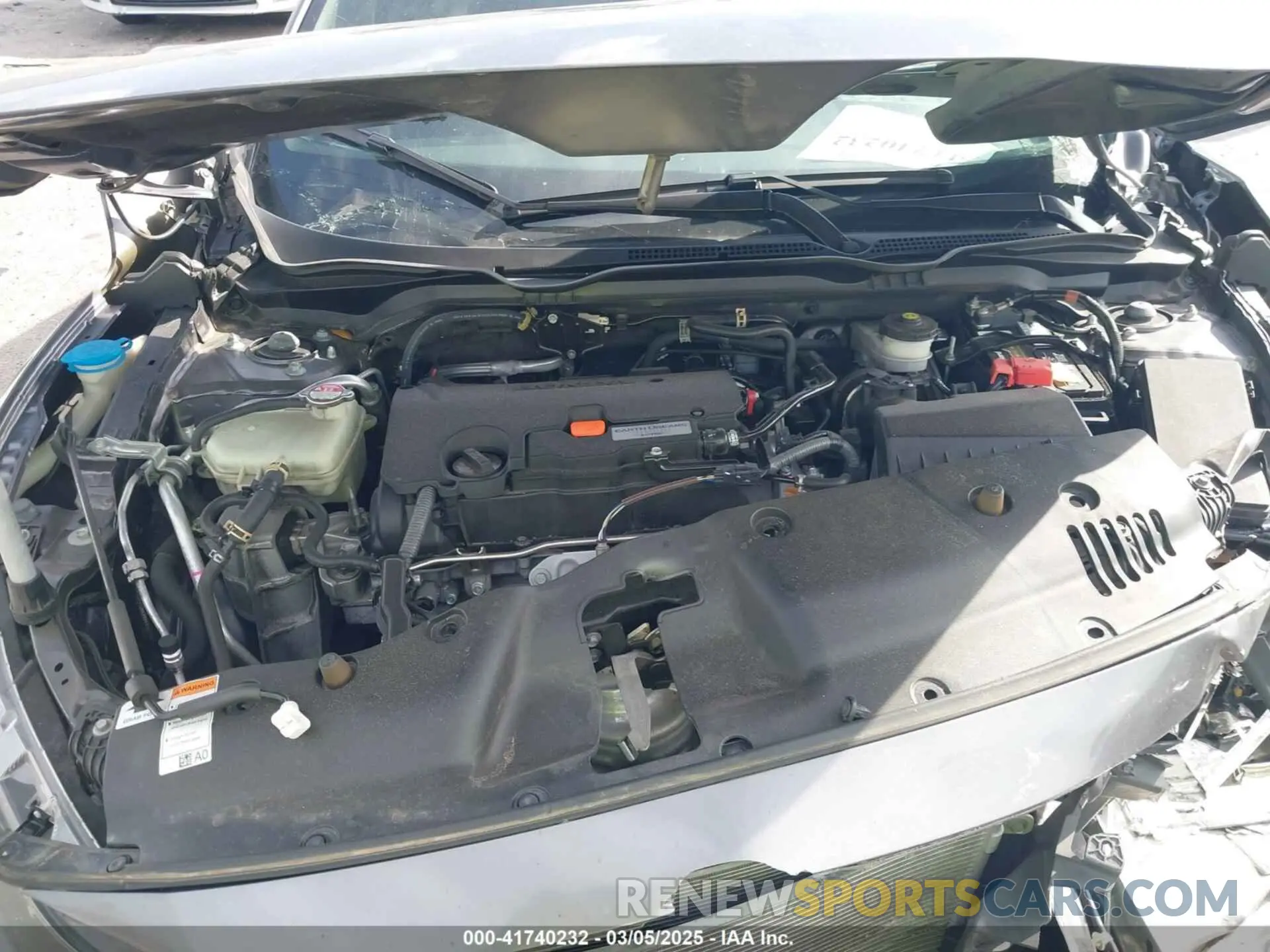 10 Photograph of a damaged car 2HGFC2F88MH556571 HONDA CIVIC 2021