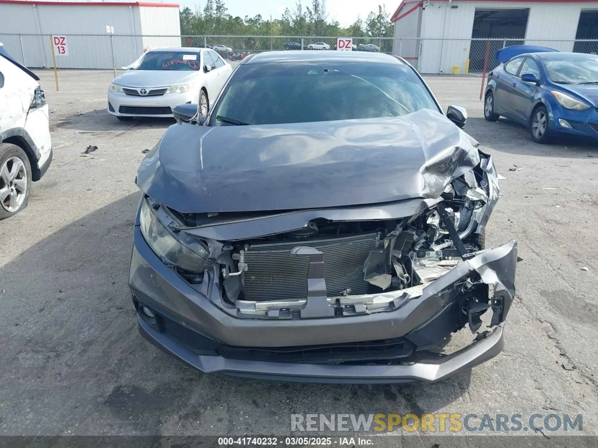 11 Photograph of a damaged car 2HGFC2F88MH556571 HONDA CIVIC 2021