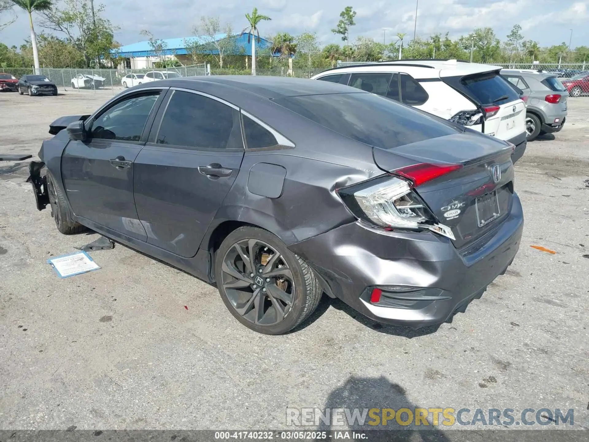 3 Photograph of a damaged car 2HGFC2F88MH556571 HONDA CIVIC 2021