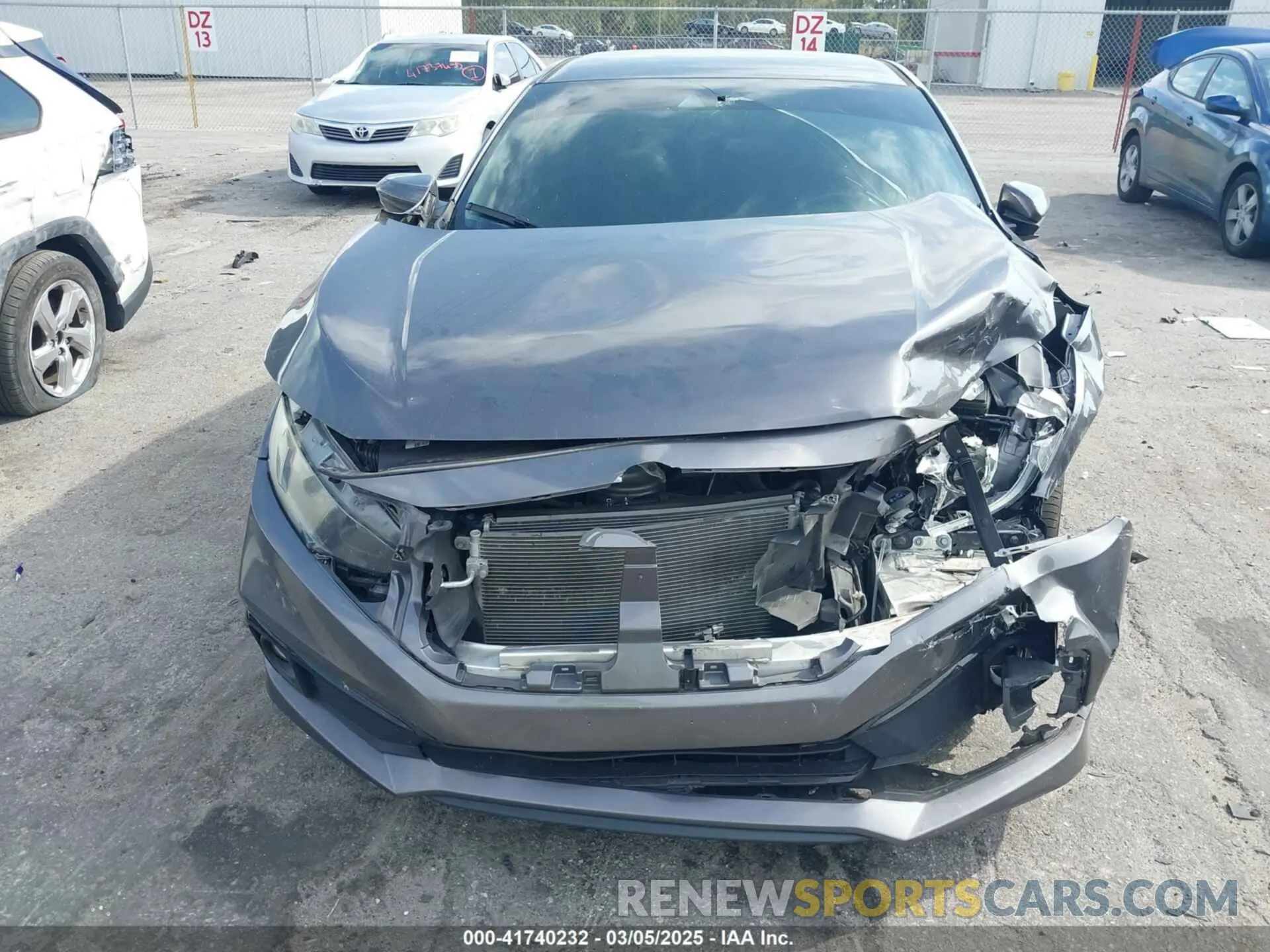 6 Photograph of a damaged car 2HGFC2F88MH556571 HONDA CIVIC 2021