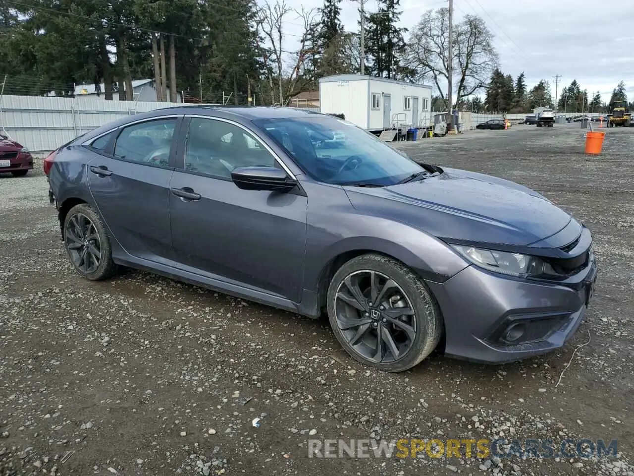 4 Photograph of a damaged car 2HGFC2F88MH560054 HONDA CIVIC 2021