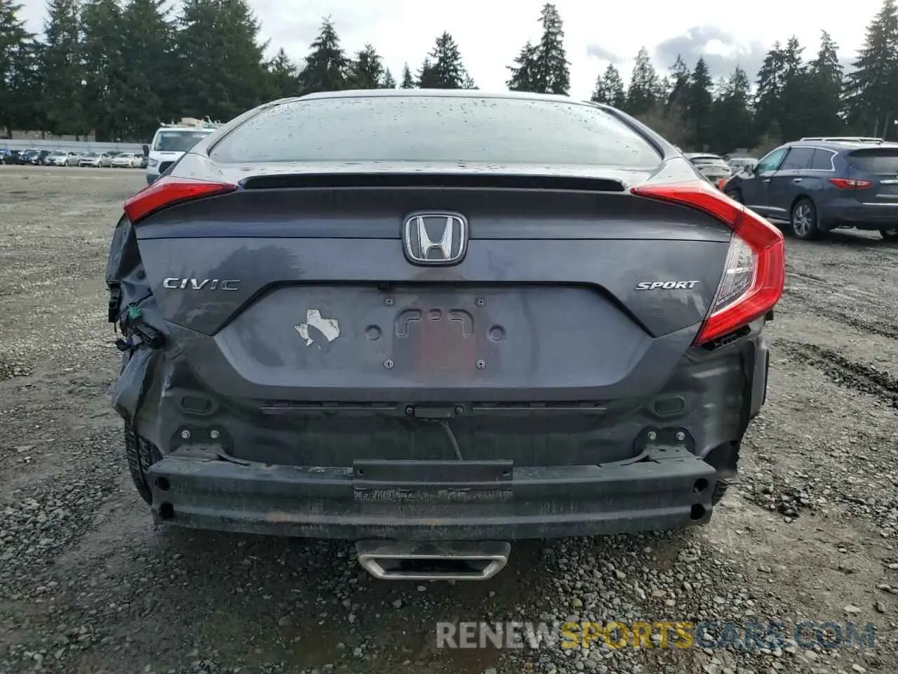 6 Photograph of a damaged car 2HGFC2F88MH560054 HONDA CIVIC 2021