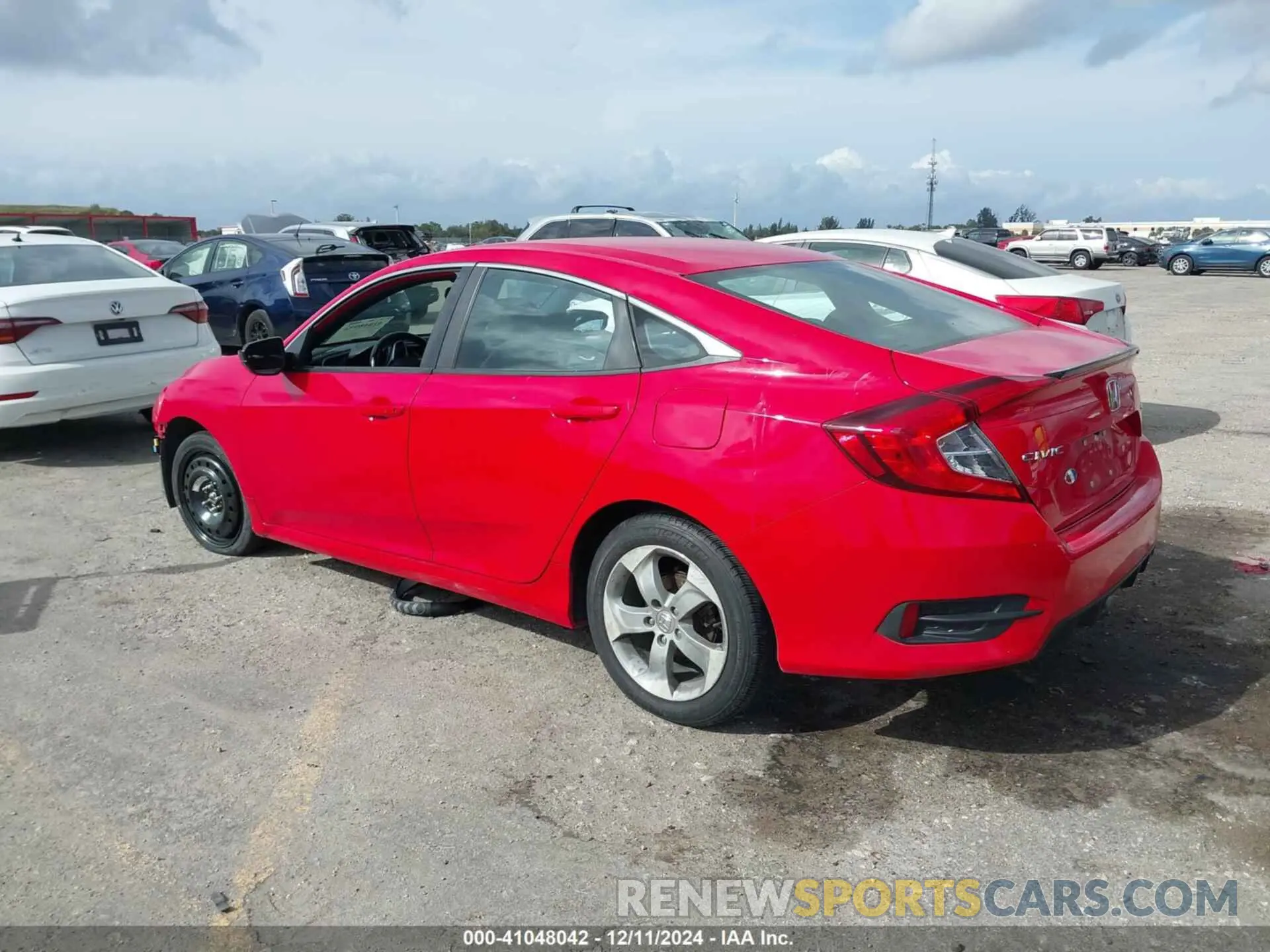 3 Photograph of a damaged car 2HGFC2F89MH505838 HONDA CIVIC 2021