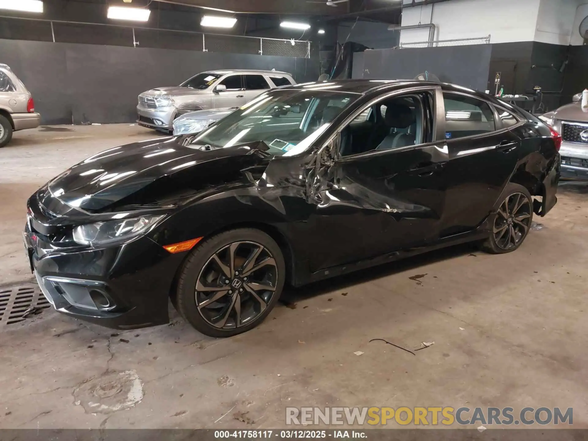 2 Photograph of a damaged car 2HGFC2F89MH508139 HONDA CIVIC 2021
