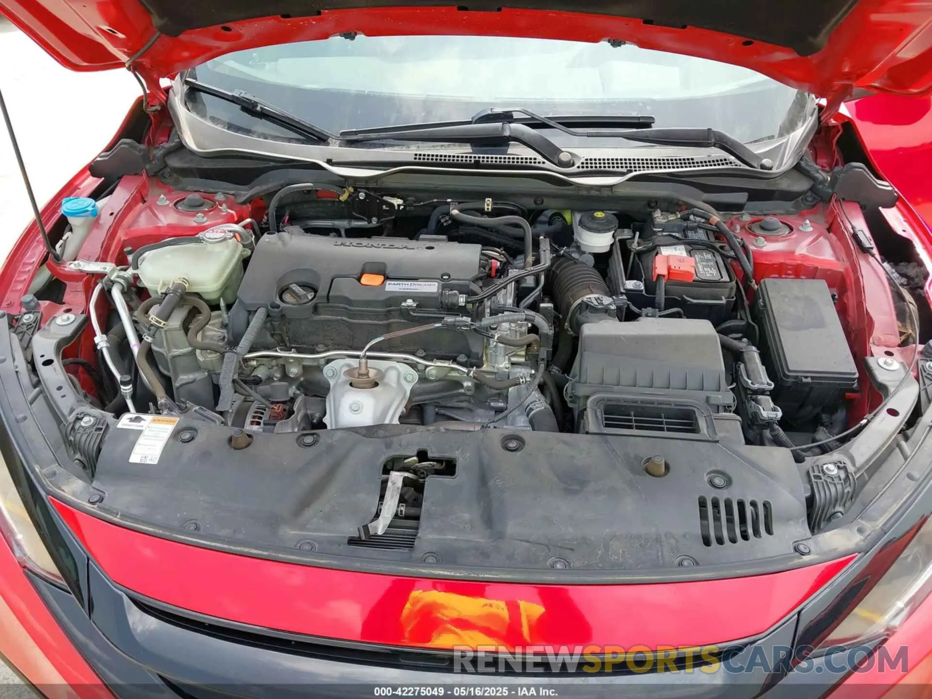 10 Фотография поврежденного автомобиля 2HGFC2F89MH516953 HONDA CIVIC 2021