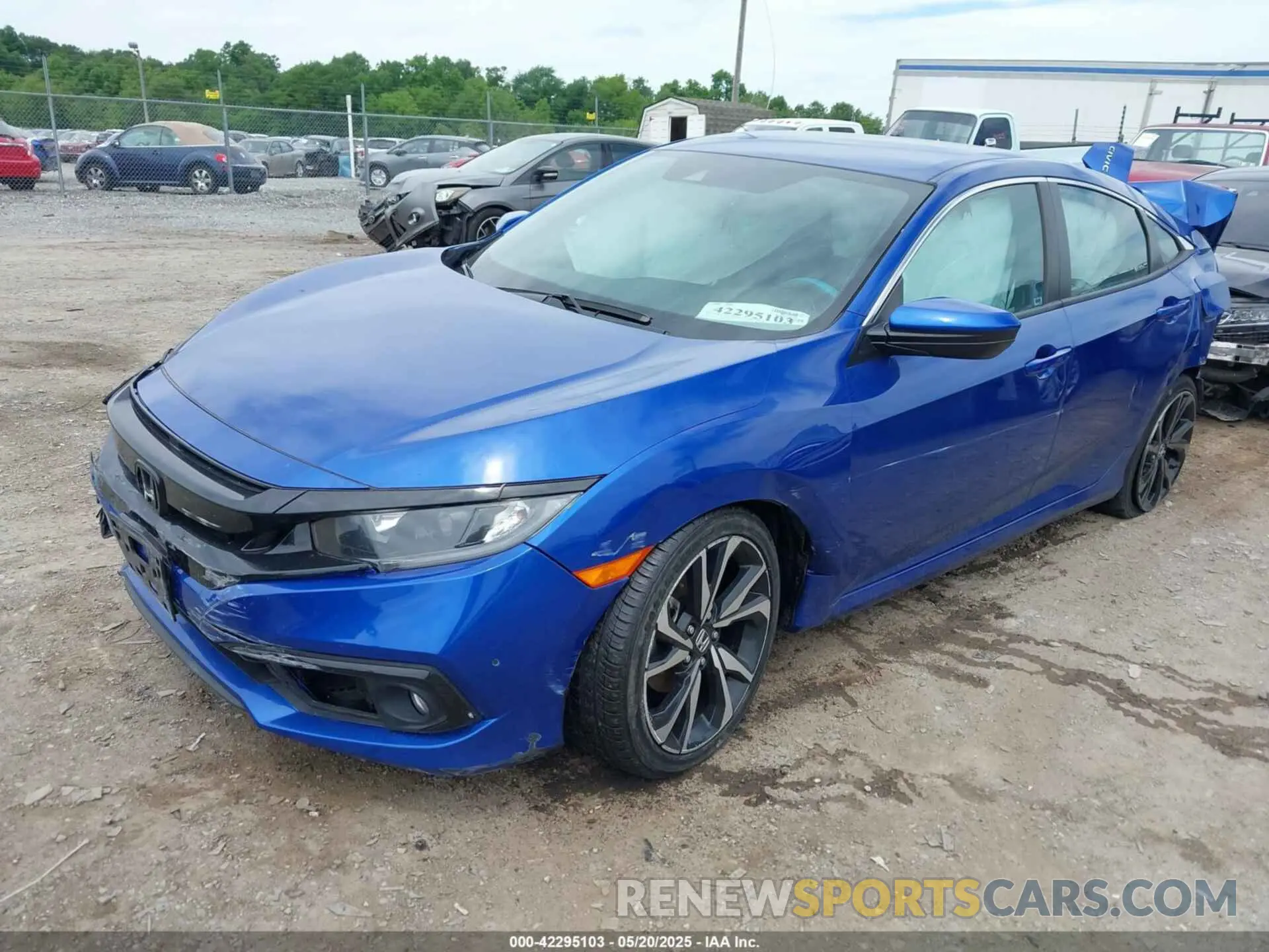 2 Photograph of a damaged car 2HGFC2F89MH519111 HONDA CIVIC 2021